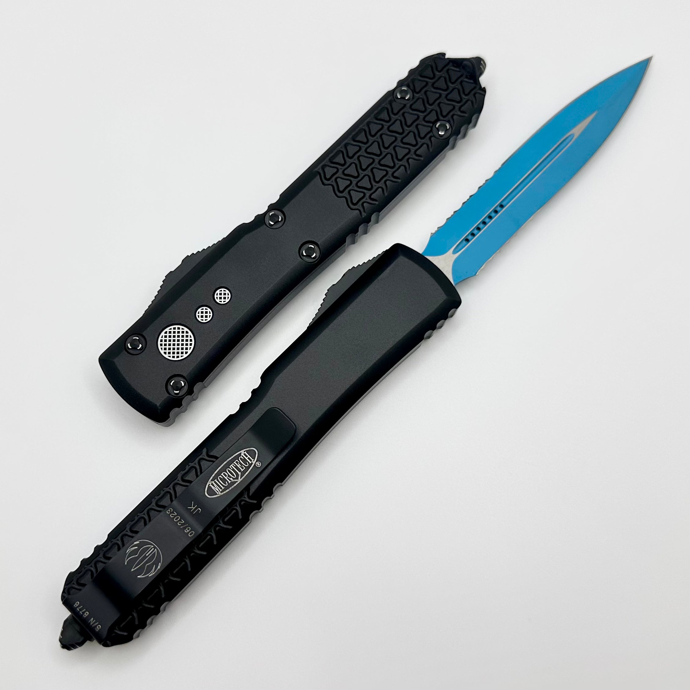 Microtech Ultratech Double Edge Jedi Knight Partial Serrated Signature Series 122-2JK