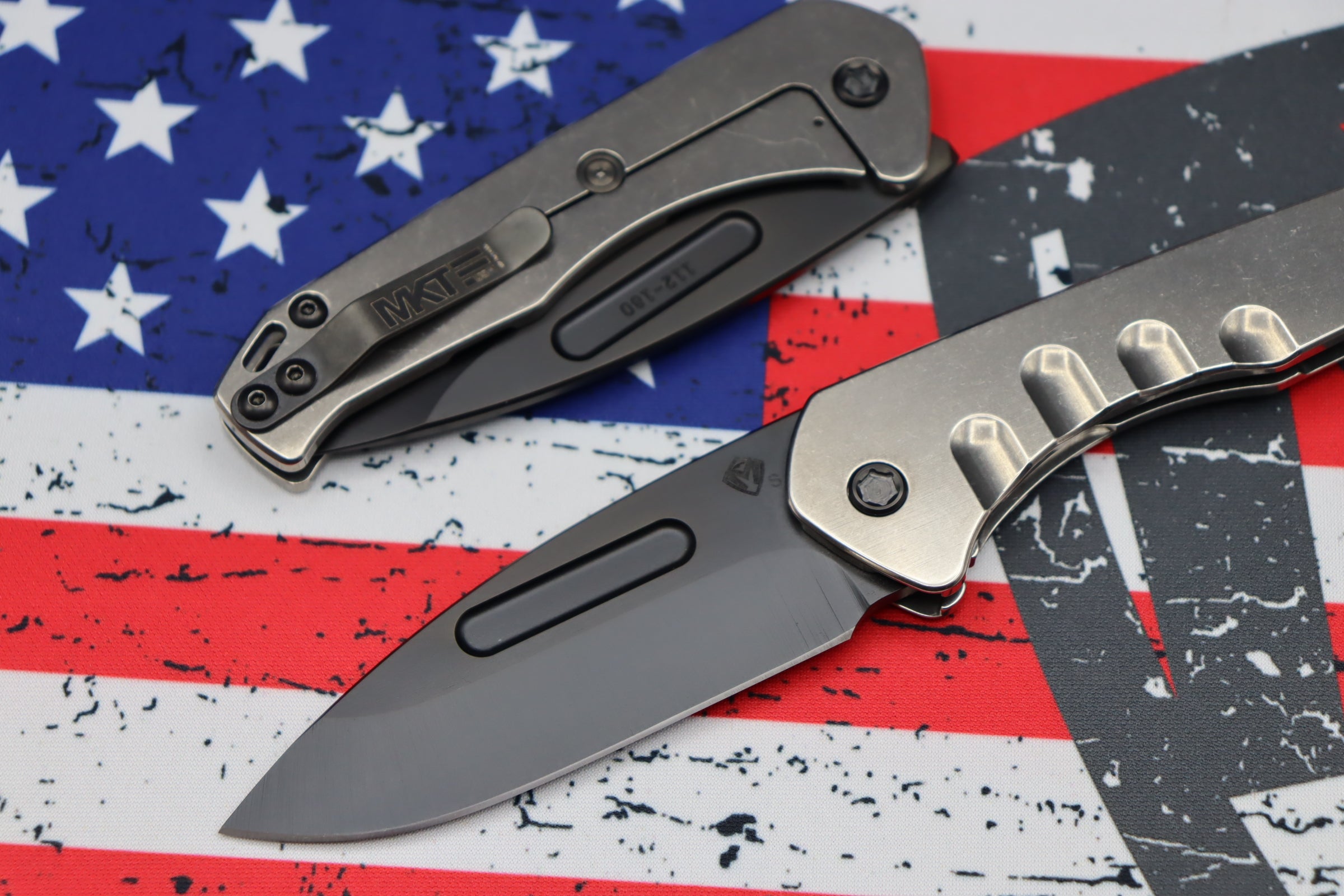 Medford Praetorian Slim PVD S35VN Drop Point & Tumbled Handle