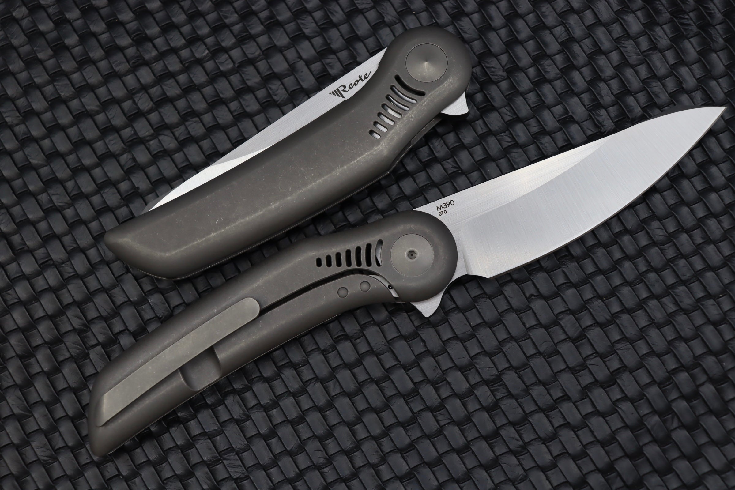 Reate Gents #9 Dark Beadblast Titanium & M390