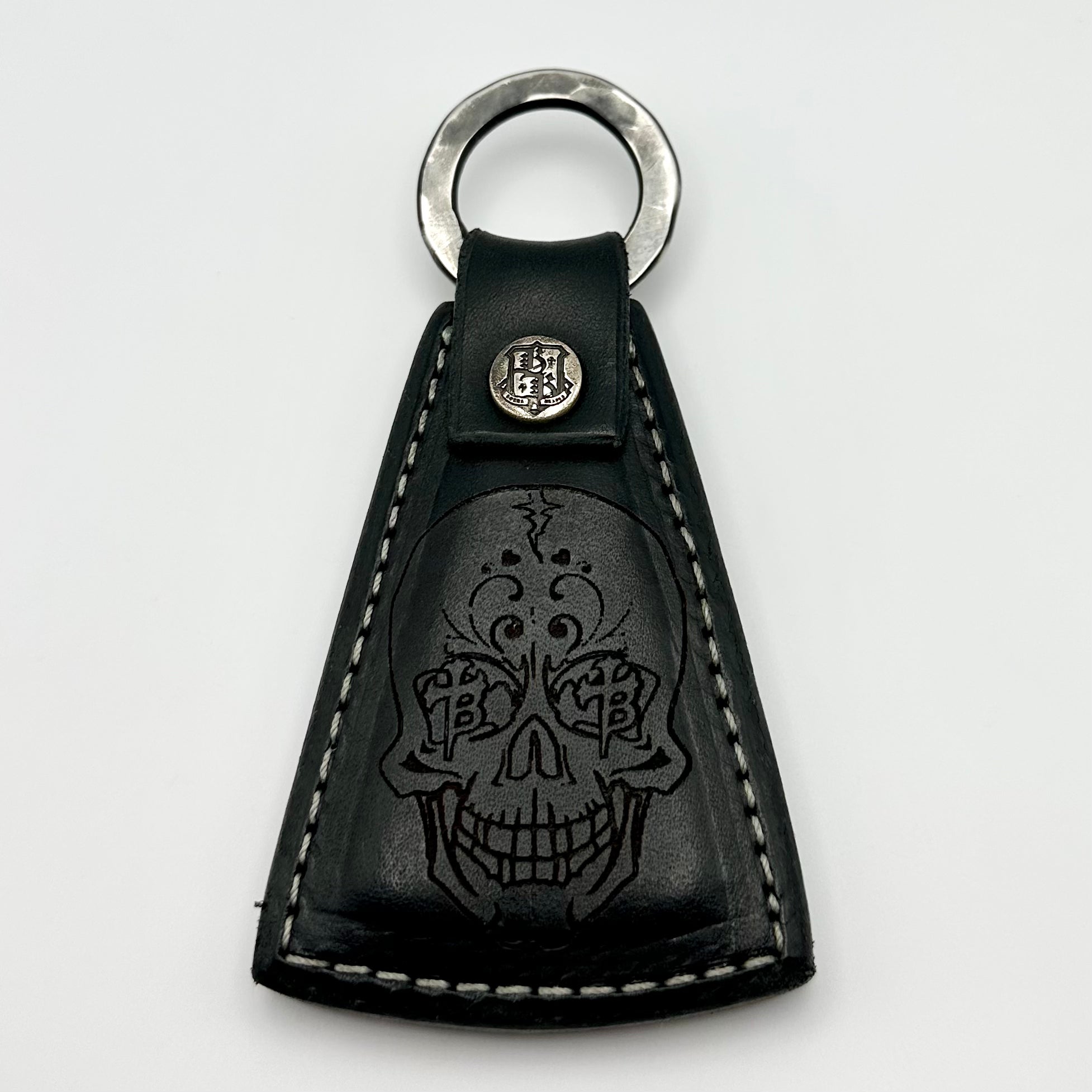 Borka Blades Skull Chattanooga Leatherworks Cowbell Slungshot