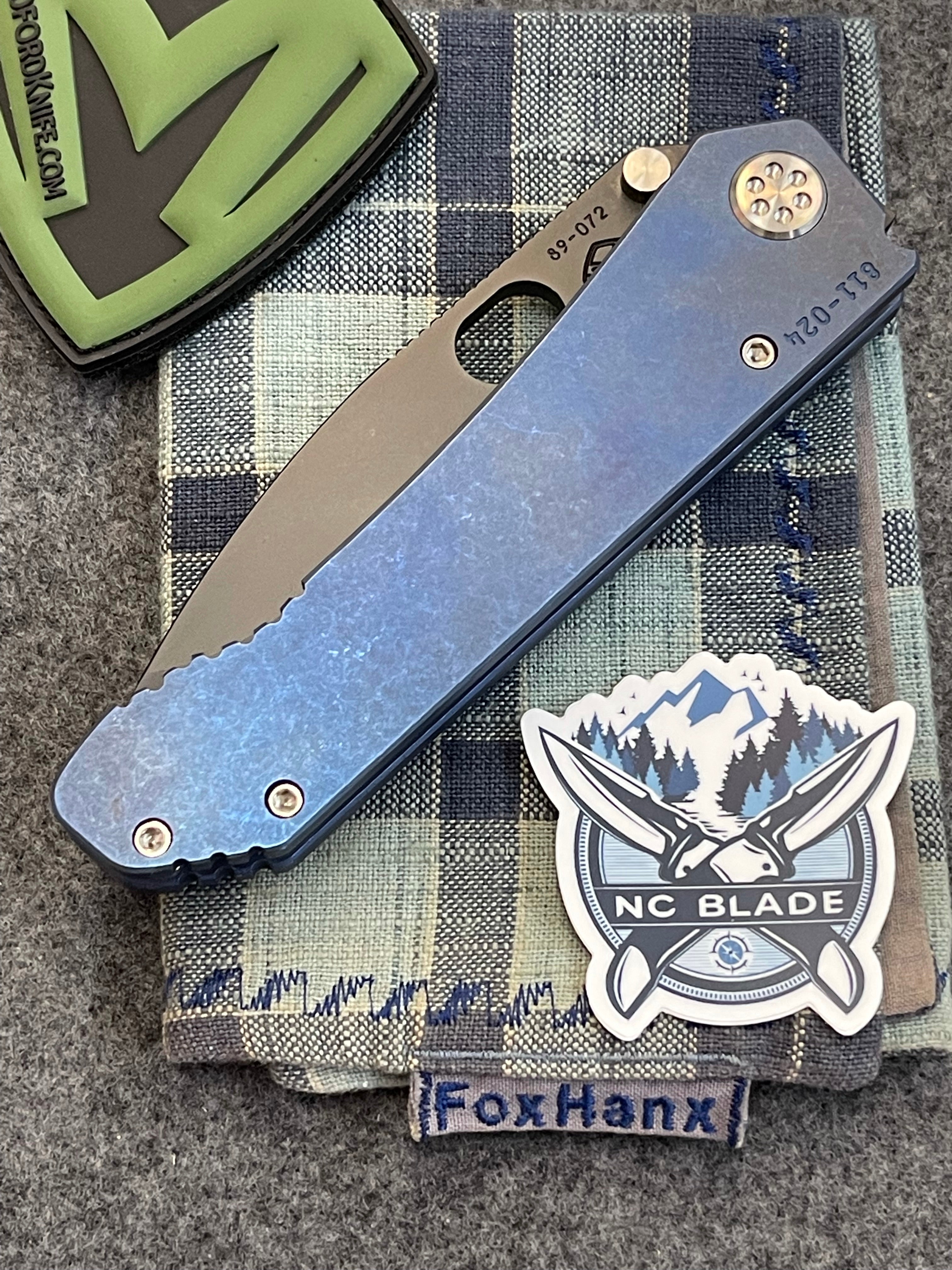 Medford 187 DP Blue Tumbled D2 PVD