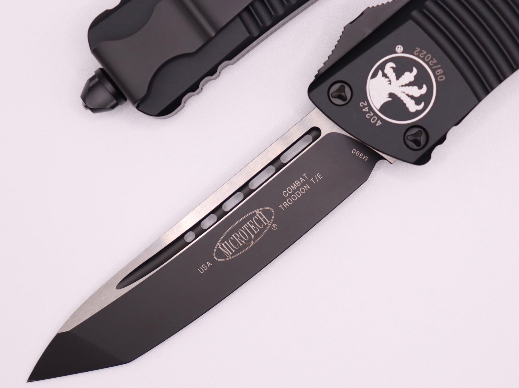 Microtech Combat Troodon T/E Black Tactical Standard 144-1T