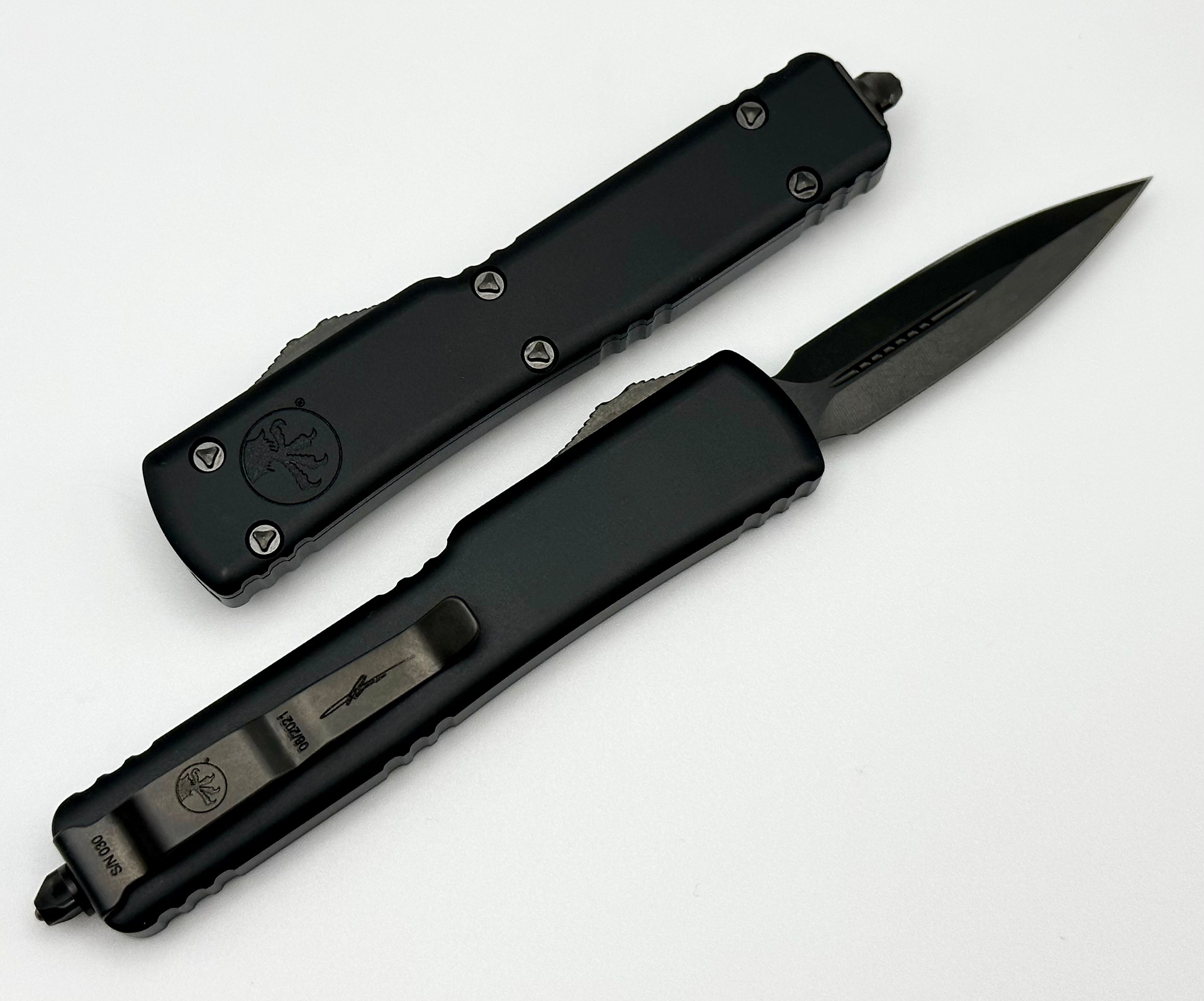 Microtech UTX-70 D/E Shadow DLC Cali Version CA147-1DLCTSH