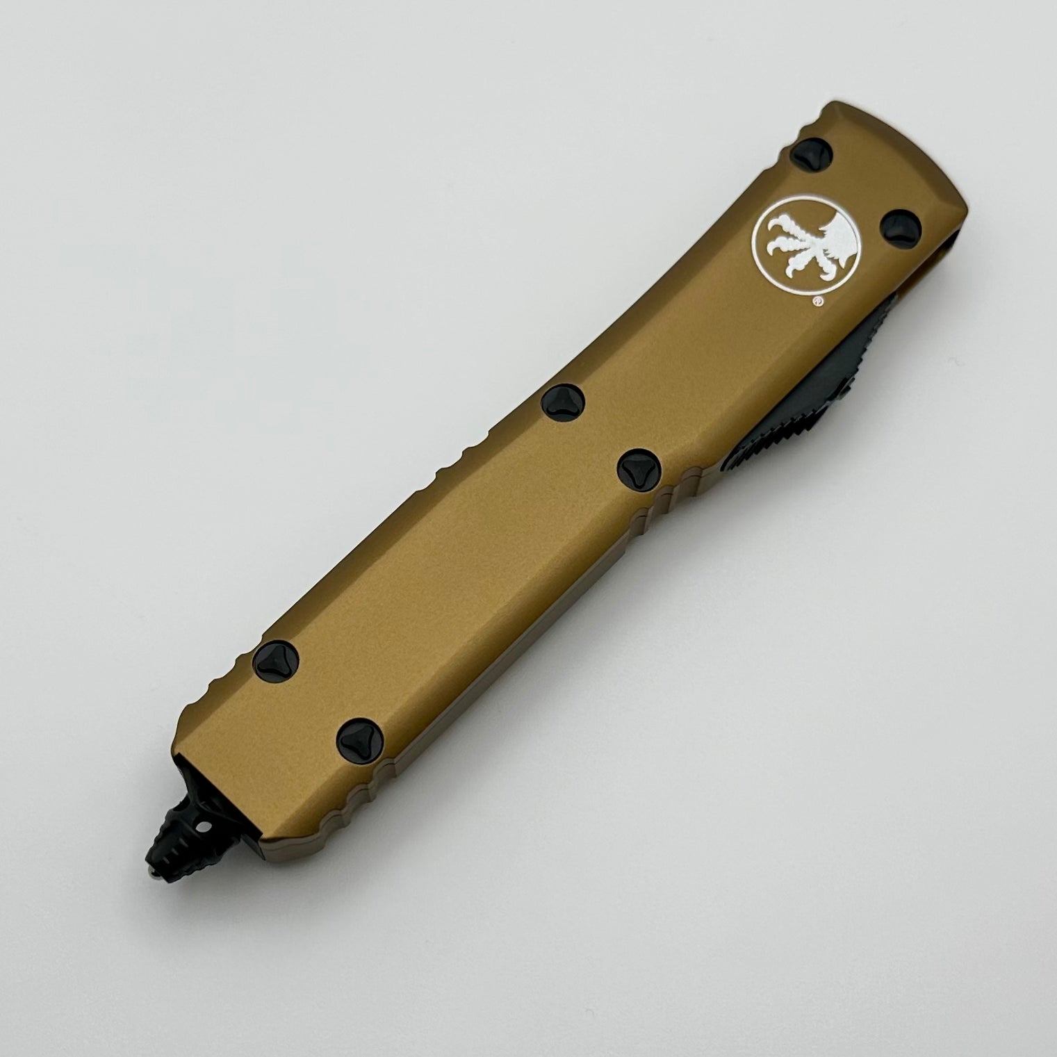 Microtech Ultratech Black Double Edge & Tan 122-1TA