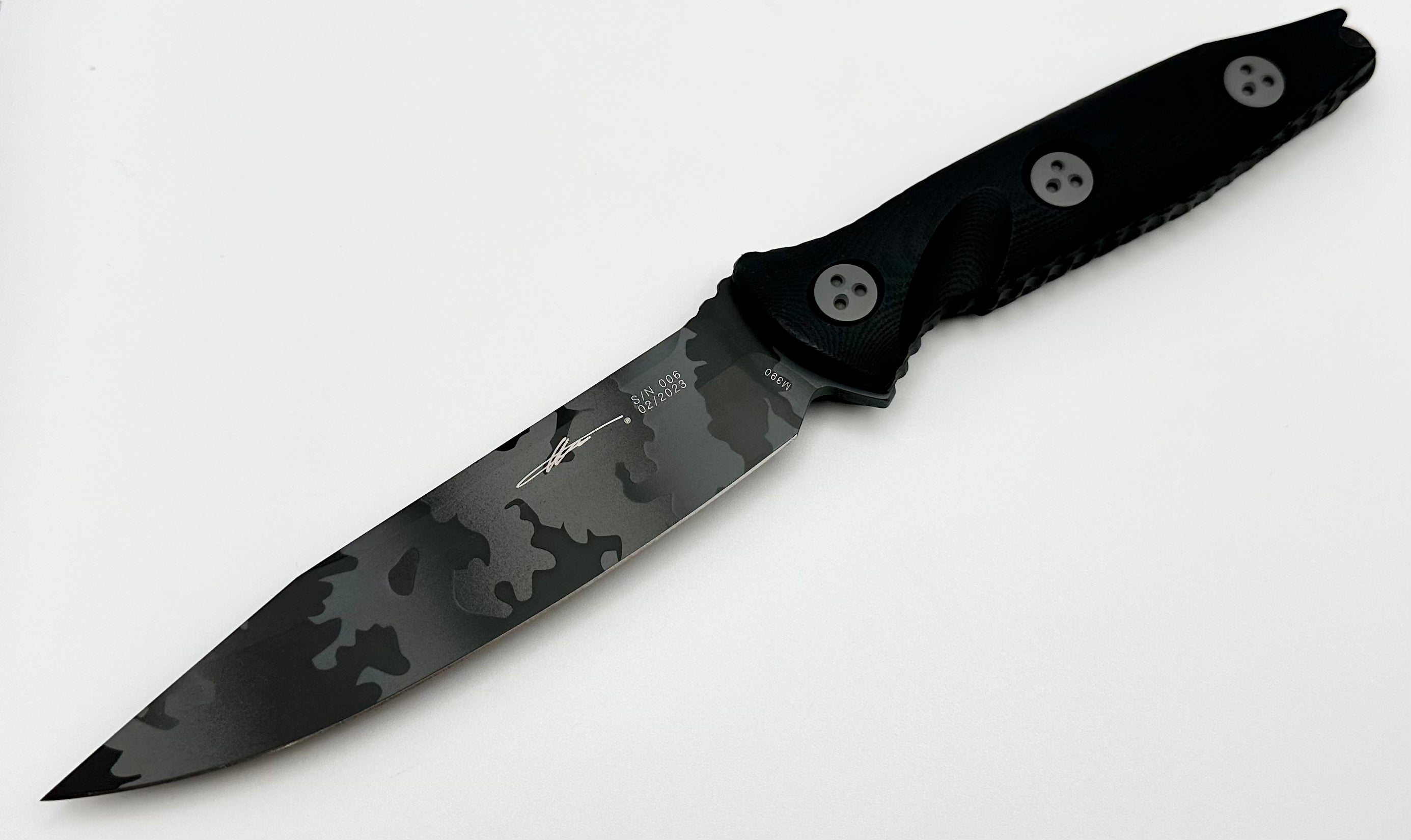 Microtech Socom Alpha Single Edge Urban Camo 113-1UCS