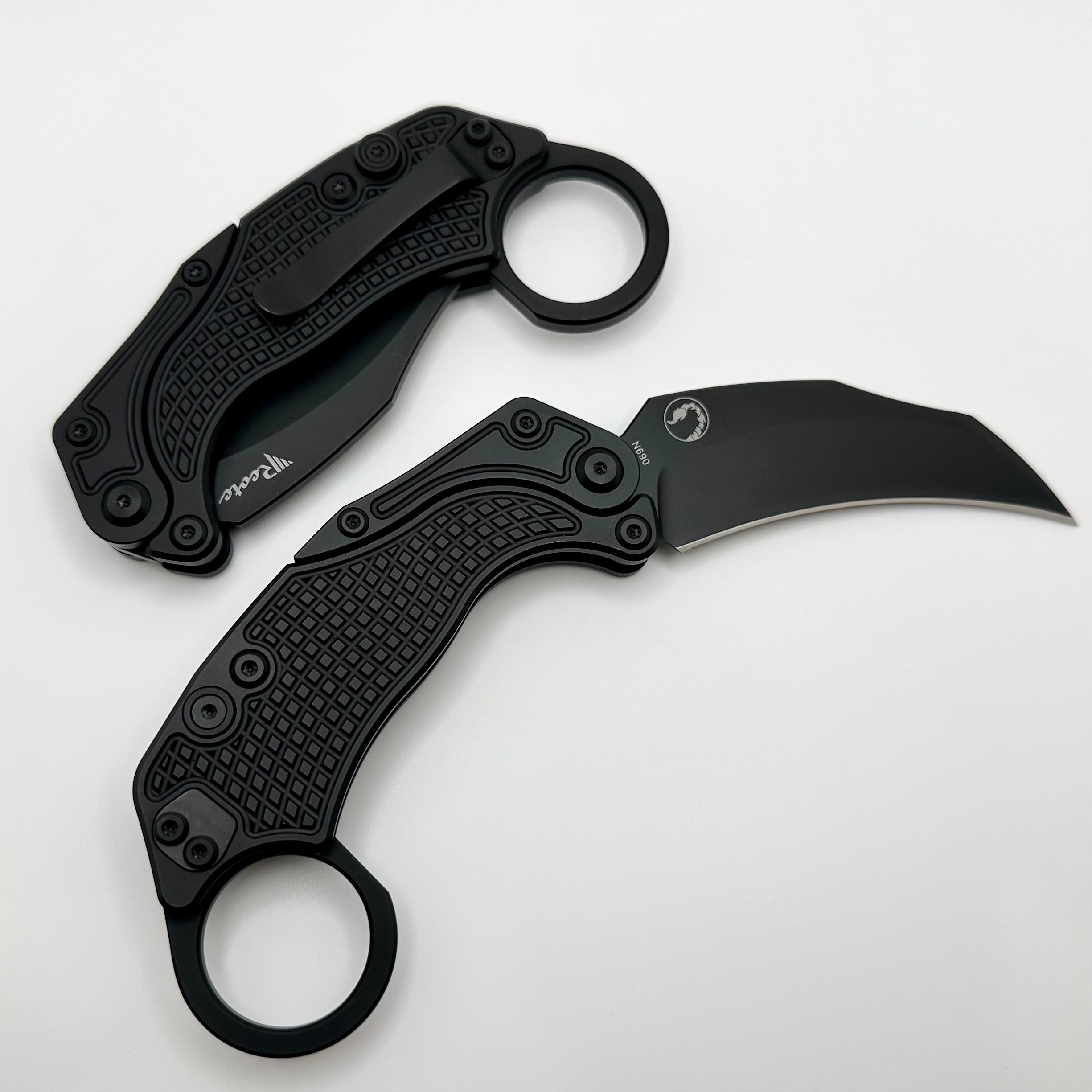 Reate EXO-K Aluminum Black w/ PVD N690