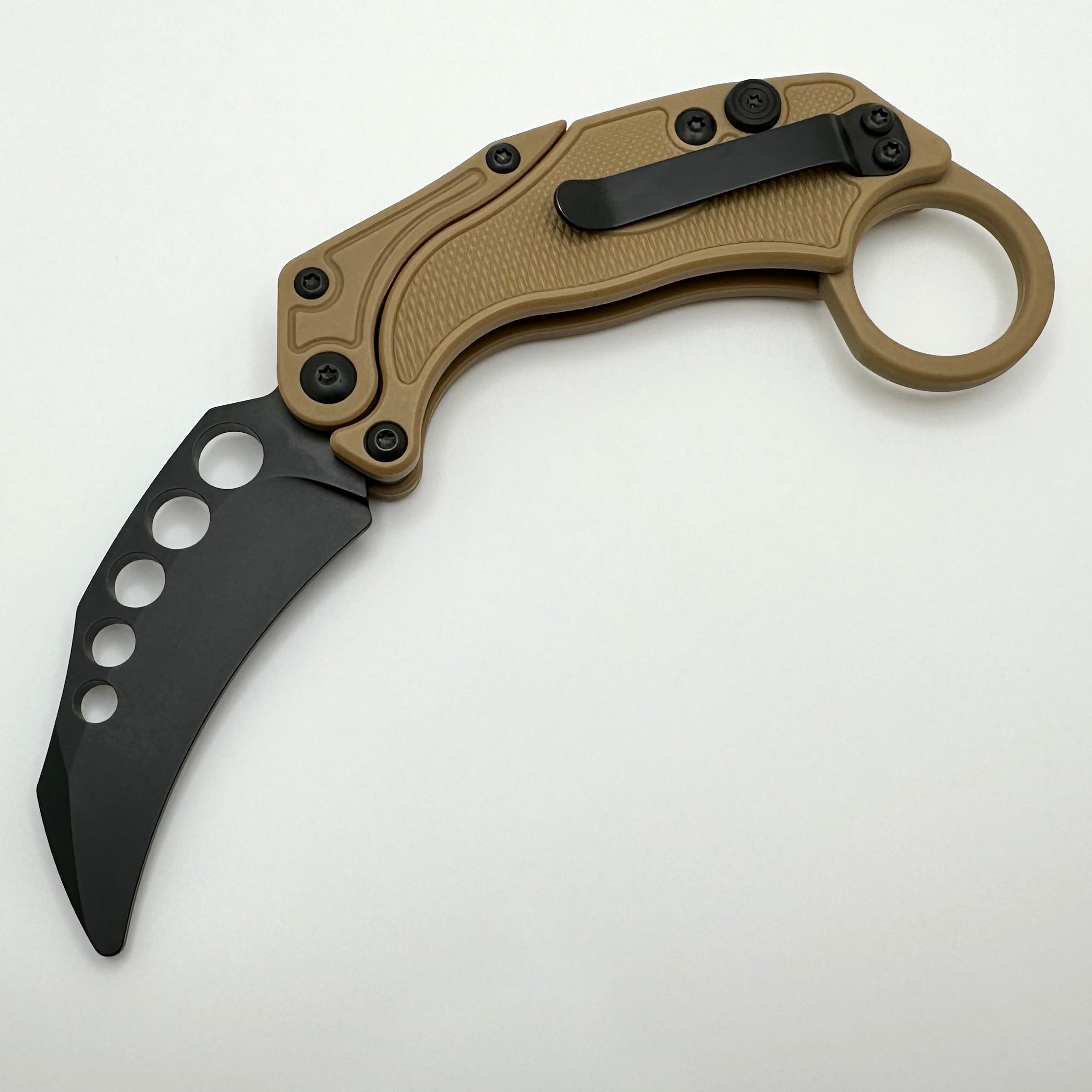 Reate EXO-K Aluminum Black w/ Stonewash N690