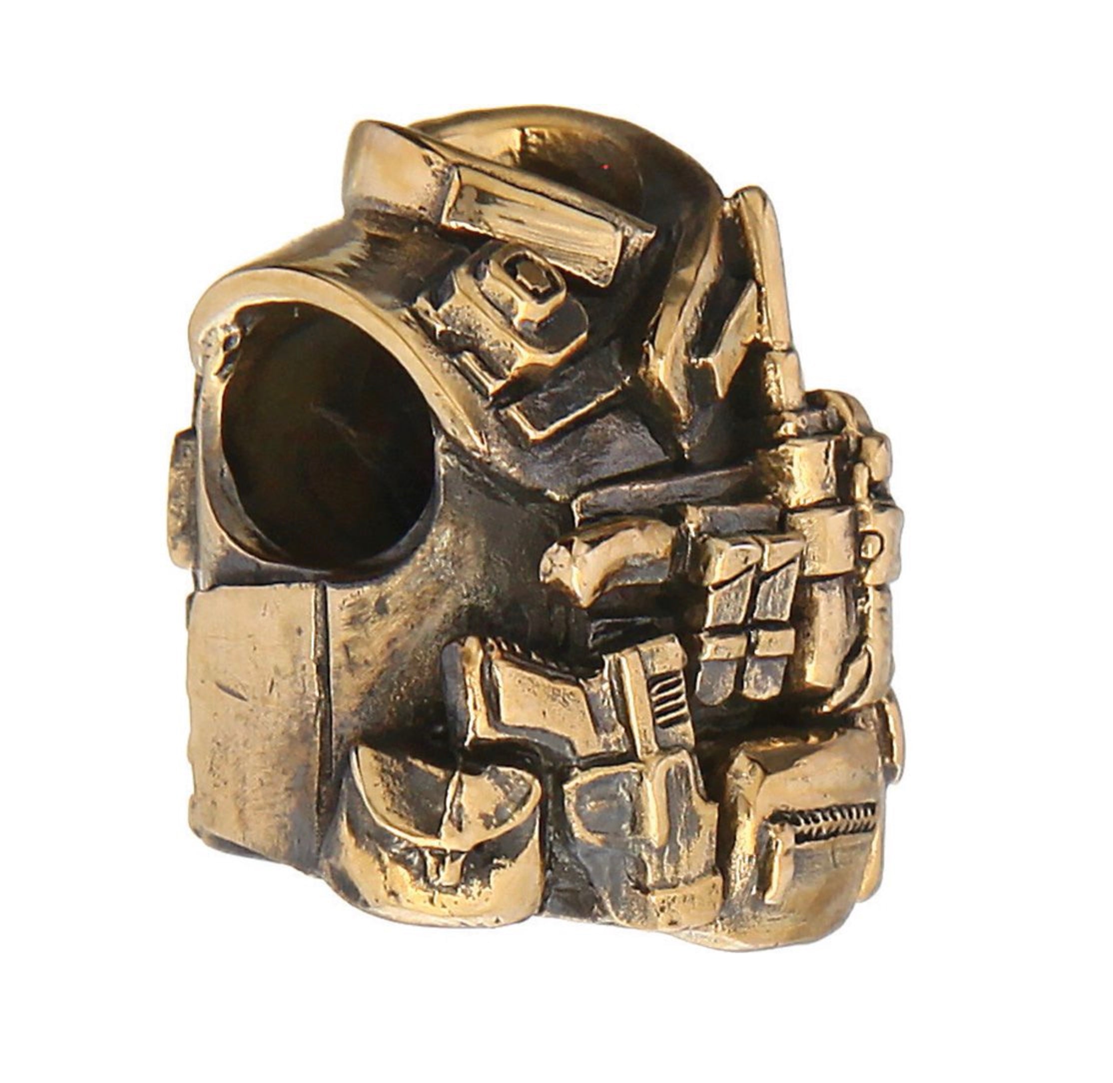 Bastinelli Creations Bronze Body Armor Bead BAS227B