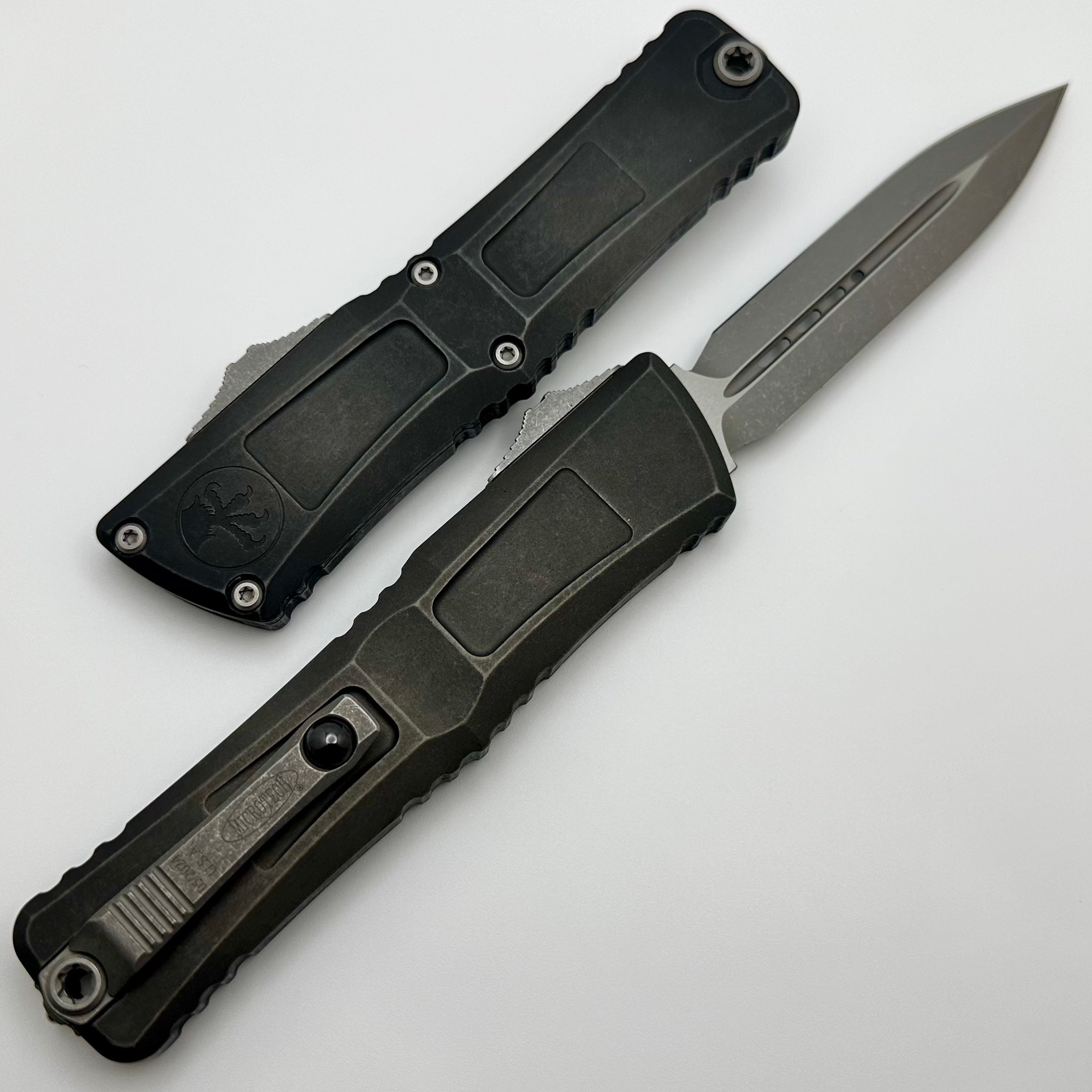 Microtech Knives Combat Troodon Gen III Apocalyptic Black w/ Apocalyptic D/E 1142-10APBKAP