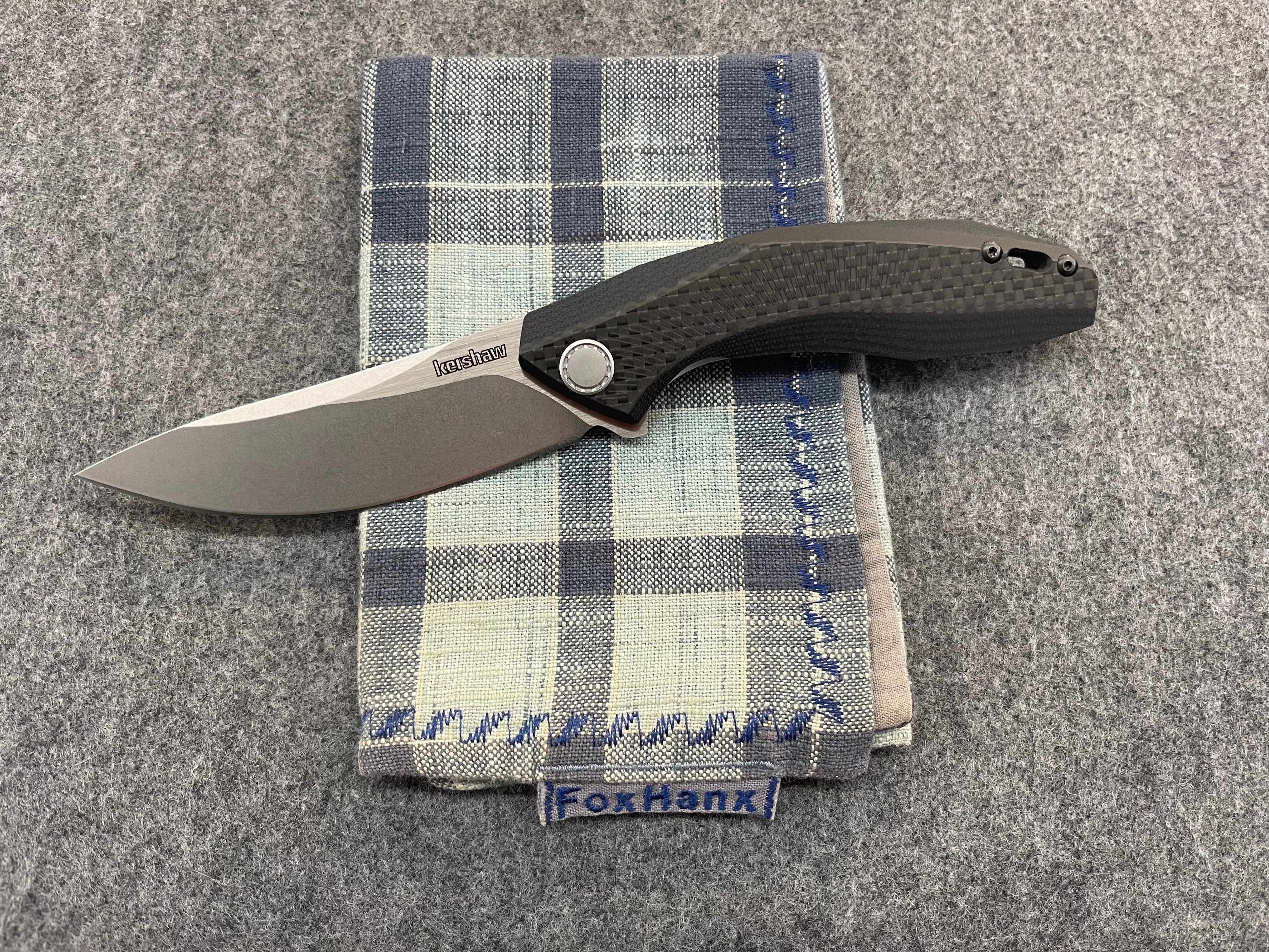 Kershaw Tumbler G-10 Carbon Fiber 4038