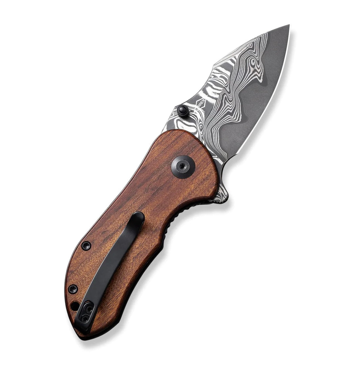 Civivi Gordo Guibourtia Wood & Damascus C22018C-DS1