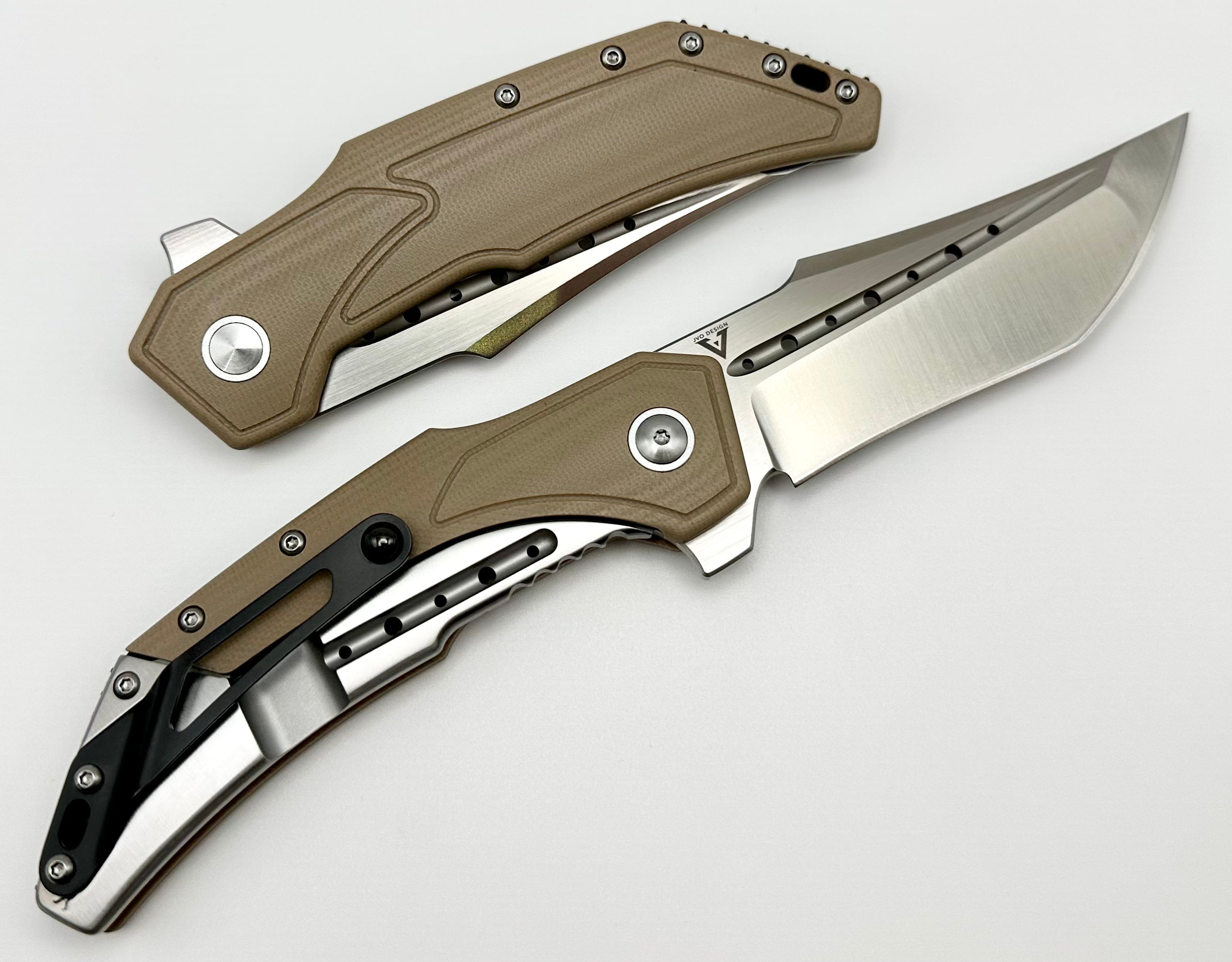 Begg Knives Astio Tan G-10 & D2 BG009