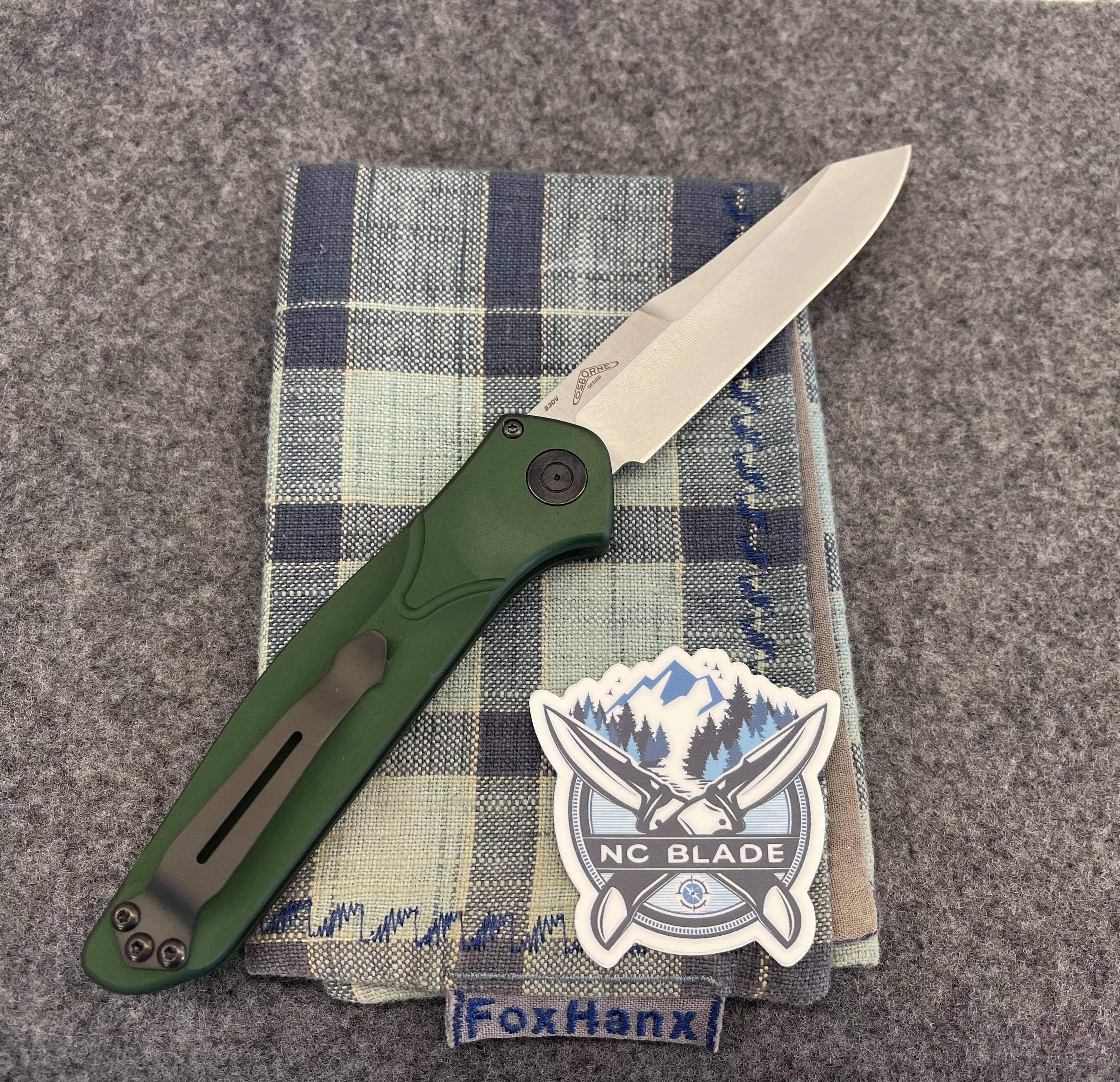 Benchmade Osborne 9400 Green S30V