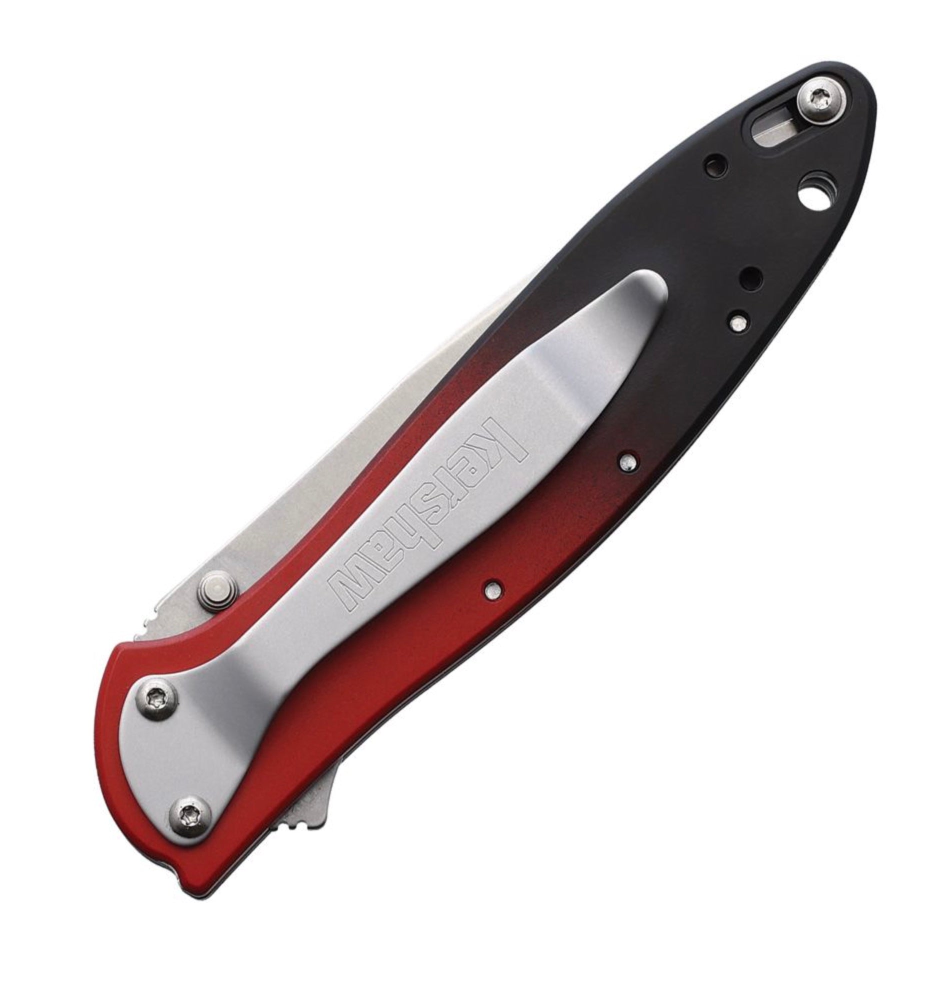 Kershaw Leek MagnaCut & Red/Black Fade Aluminum Handles 1660GRD