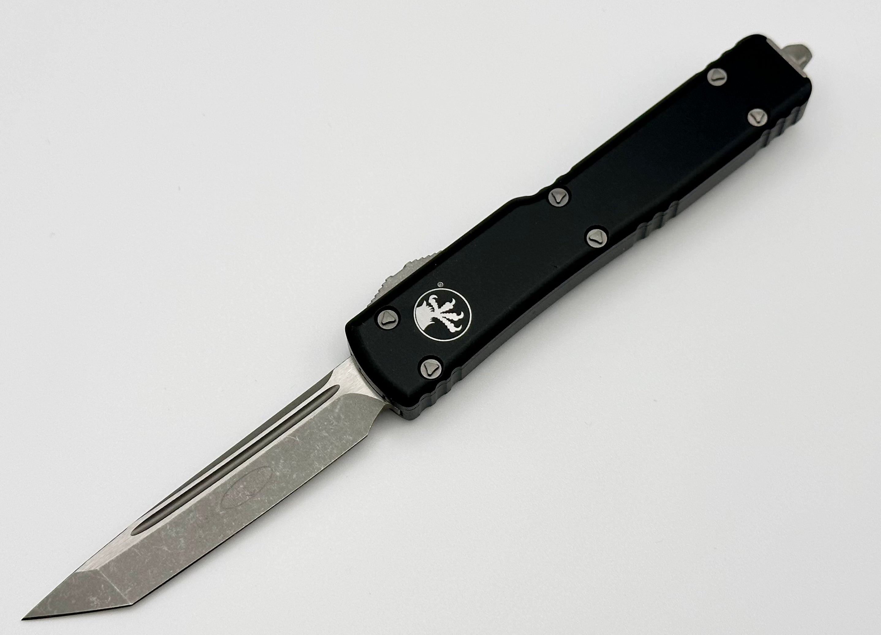 Microtech UTX-70 Tanto Apocalyptic Standard & Black 149-10AP