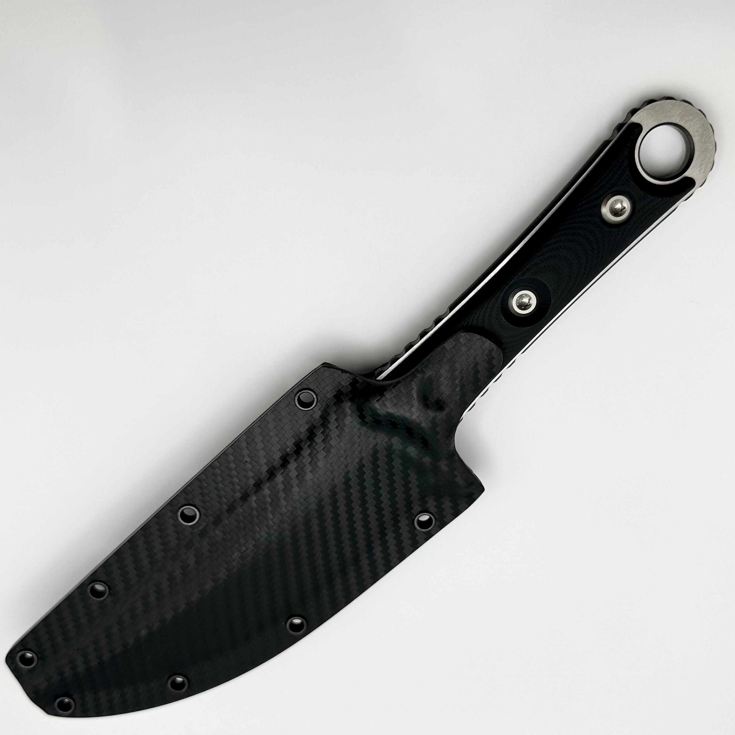 Microtech SBK Full Serrated DLC & Black G-10 Handles 200-3TTDLCGTBKS