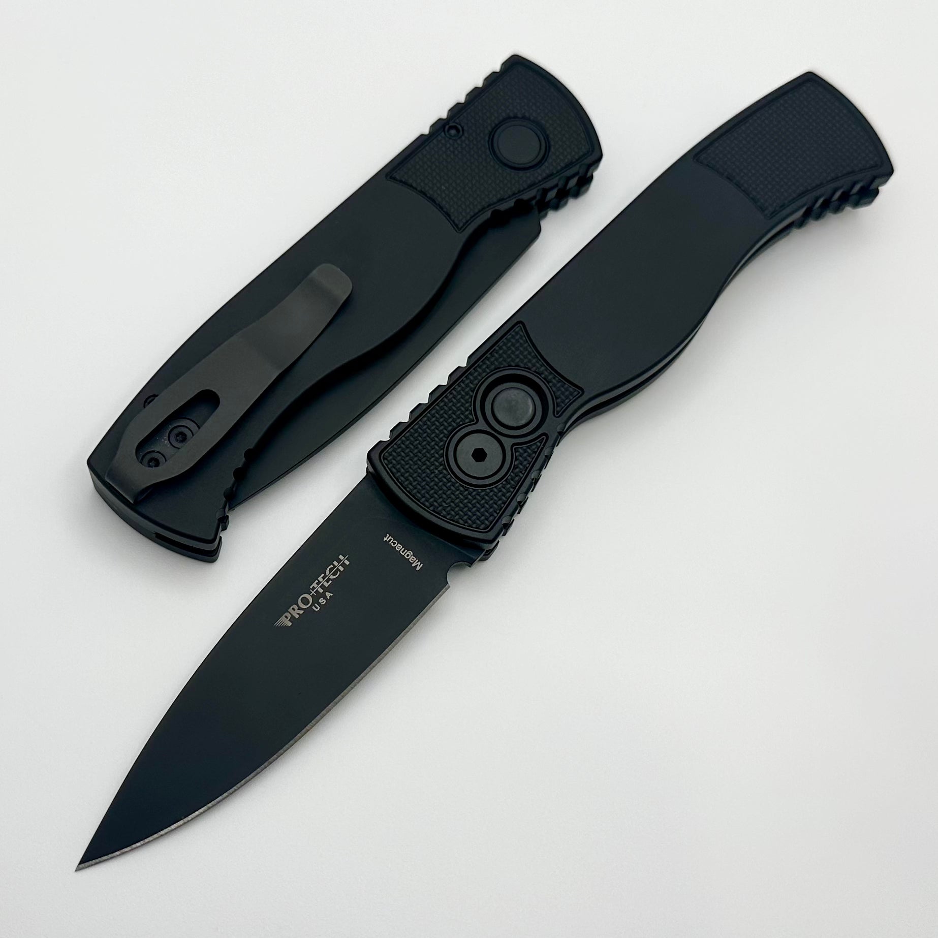 Pro-Tech TR-2 Tactical Response 2 Black w/ Textured Corners & DLC MagnaCut T203