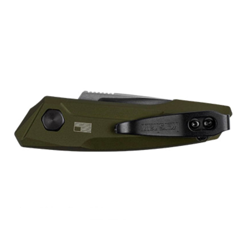 Kershaw Launch 9 Olive Handle & Stonewash CPM154 7250OLSW