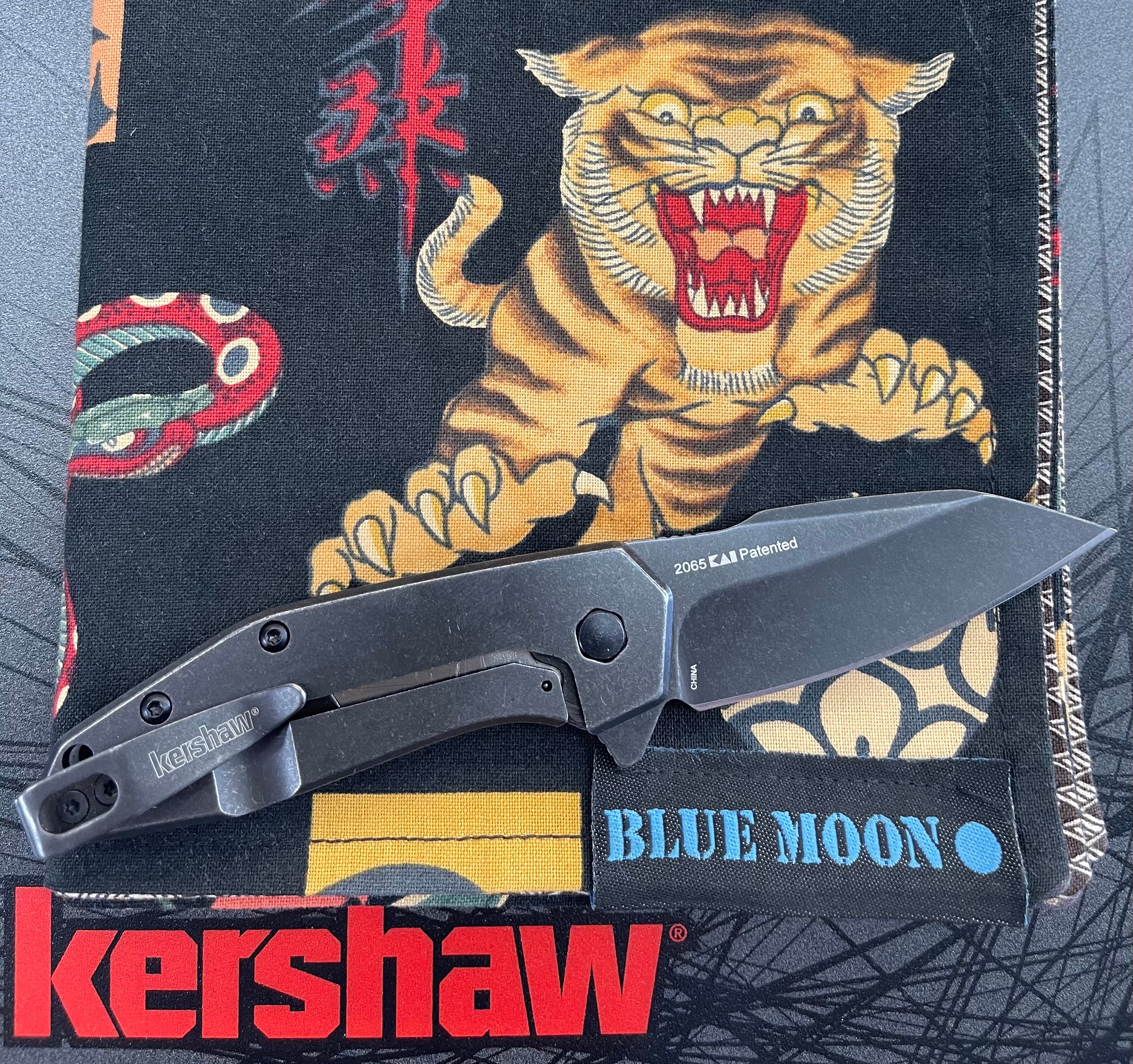 Kershaw Gravel Assisted Opening Knife Stainless Steel (2.5 BlackWash ) 2065