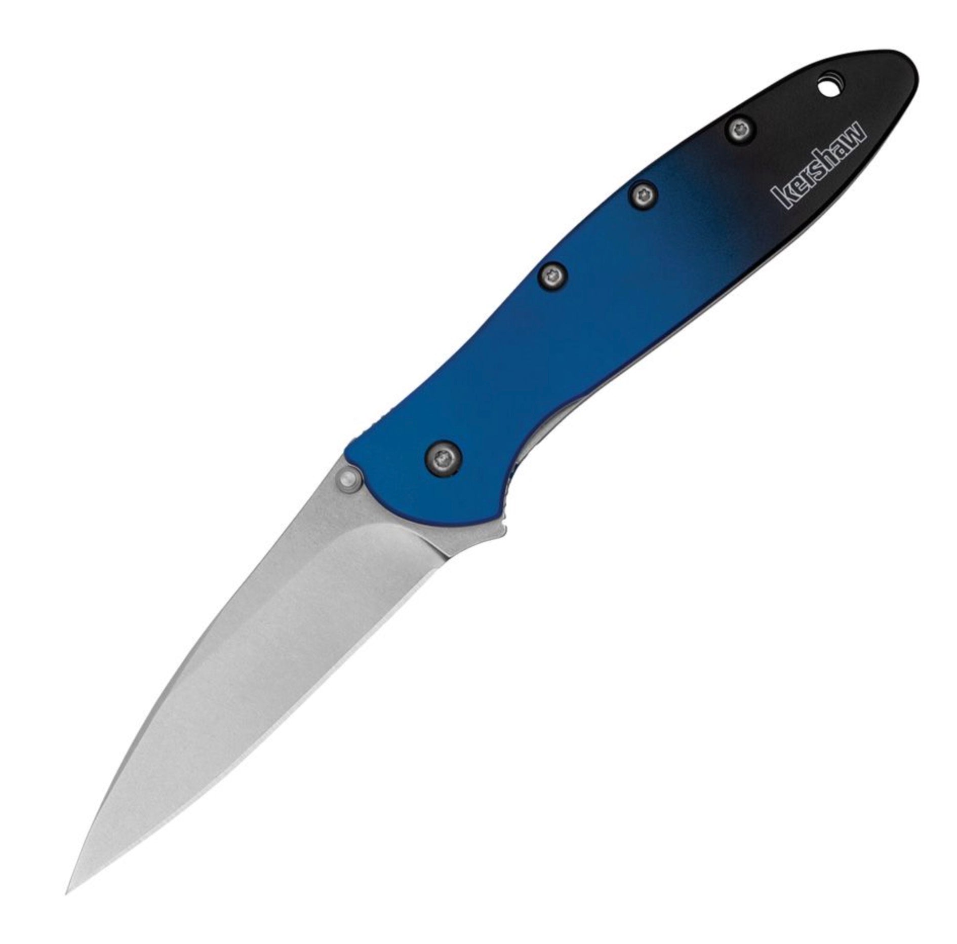 Kershaw Leek MagnaCut & Blue/Black Fade Aluminum Handles 1660GBLU