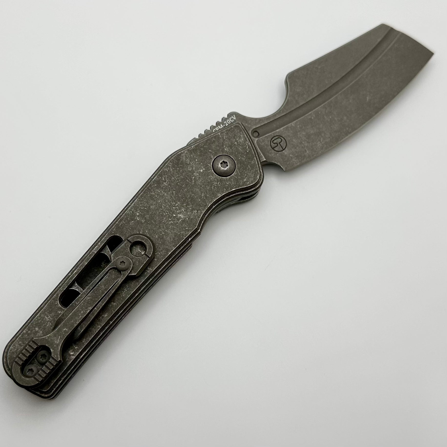 Serge Knives Rook Milled Titanium & CPM-20CV