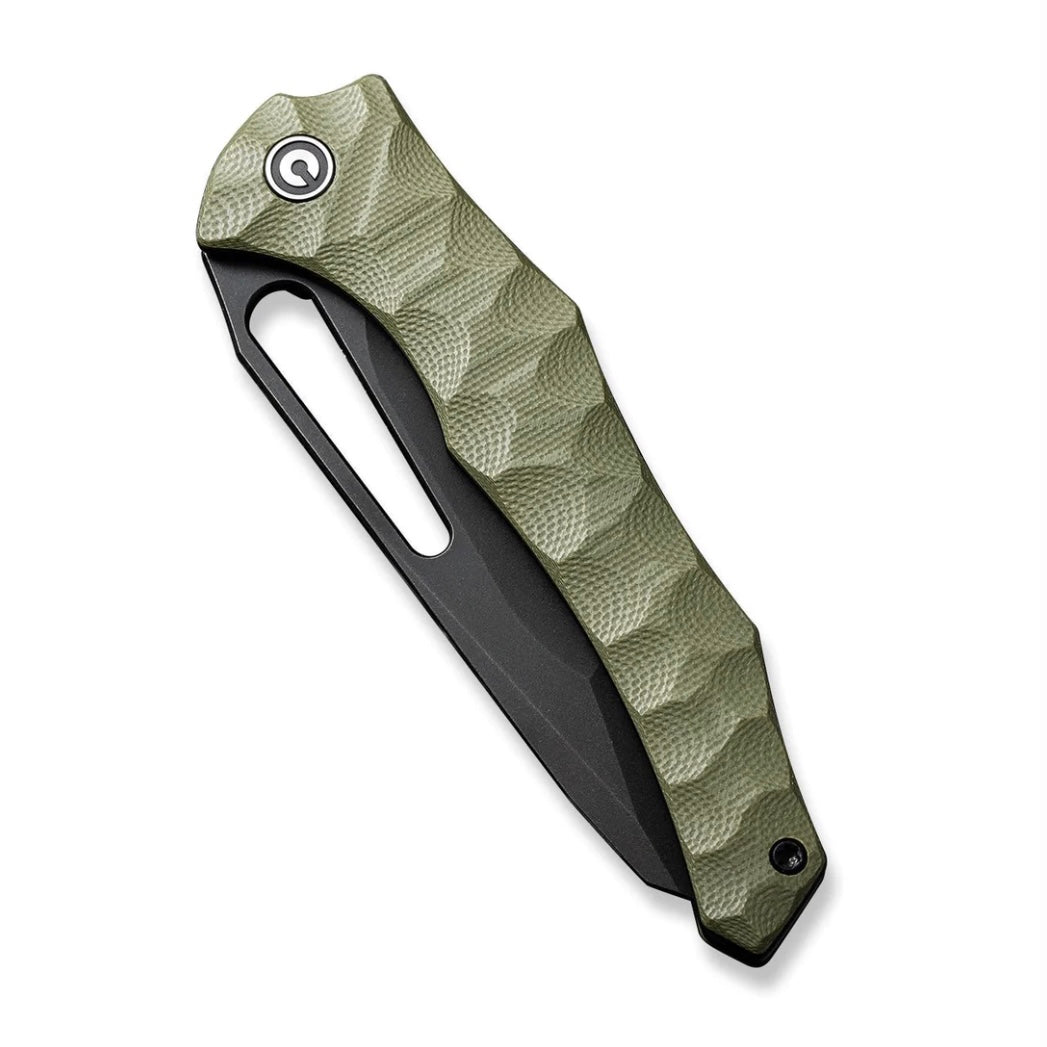 Civivi Spiny Dogfish OD Green G-10 & Black Stonewash 14C28N C22006-3