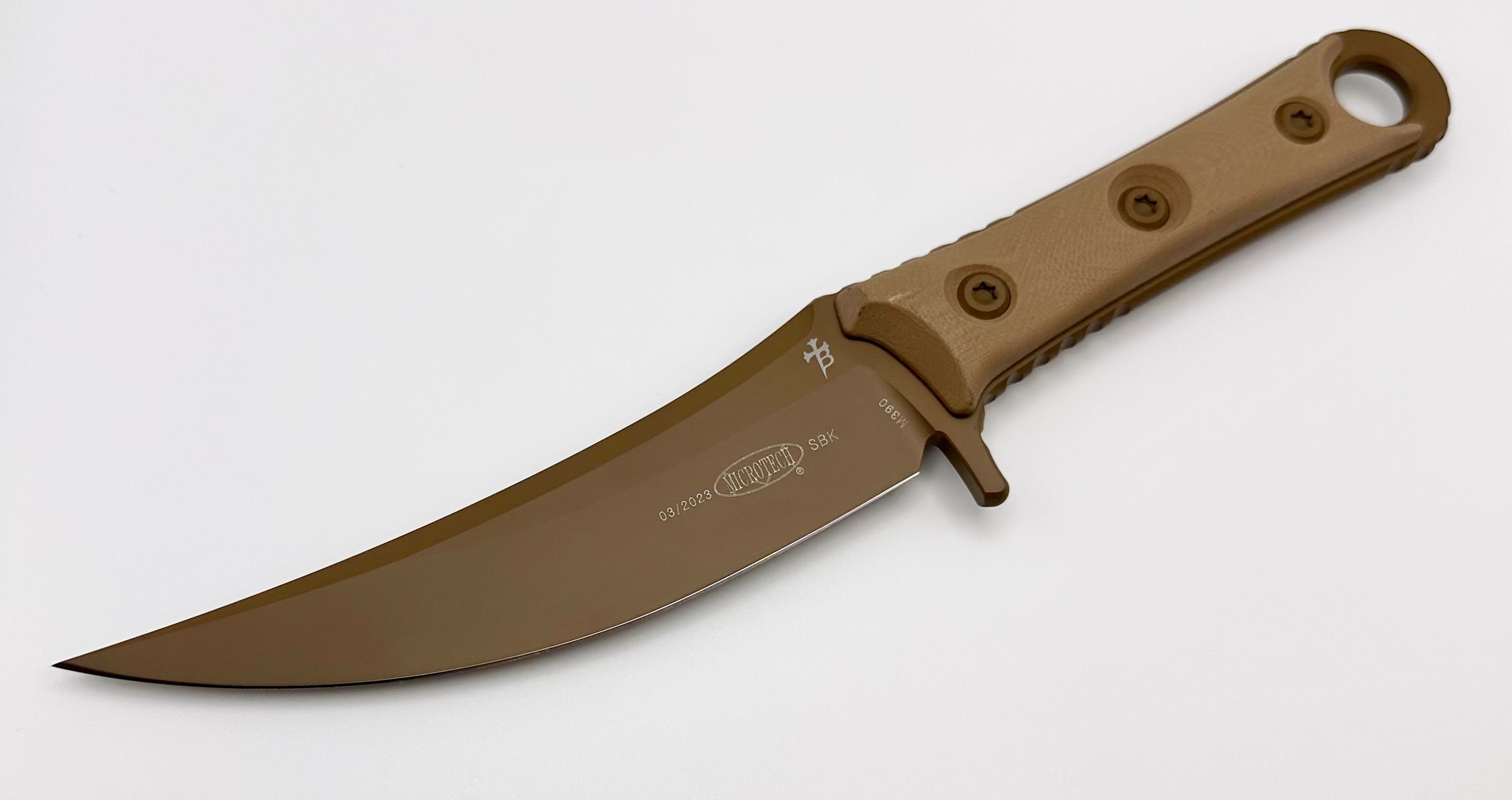 Microtech SBK Cerakote Tan 200-1CTA