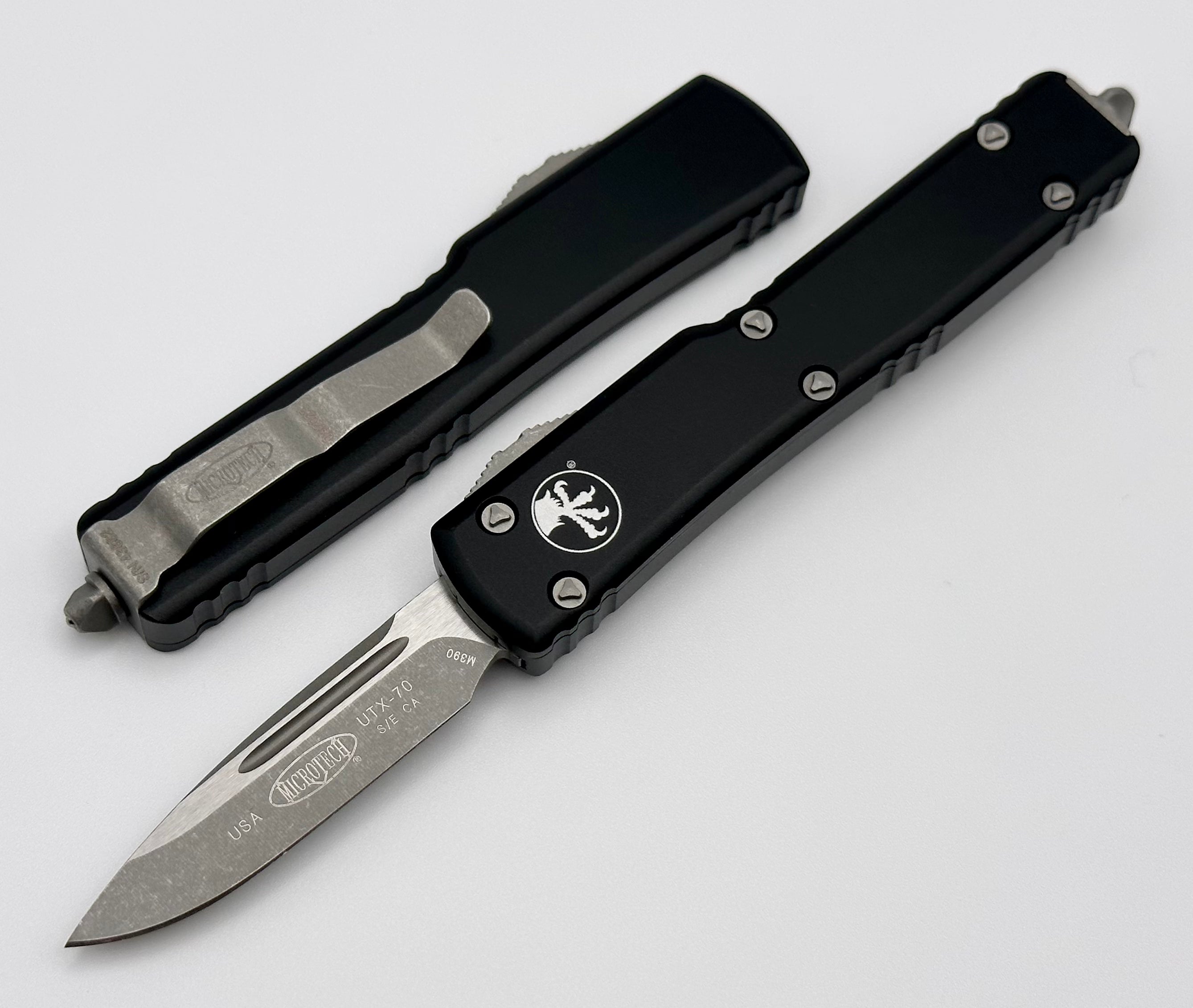 Microtech UTX-70 S/E Stonewash Standard Cali Version CA148-10AP