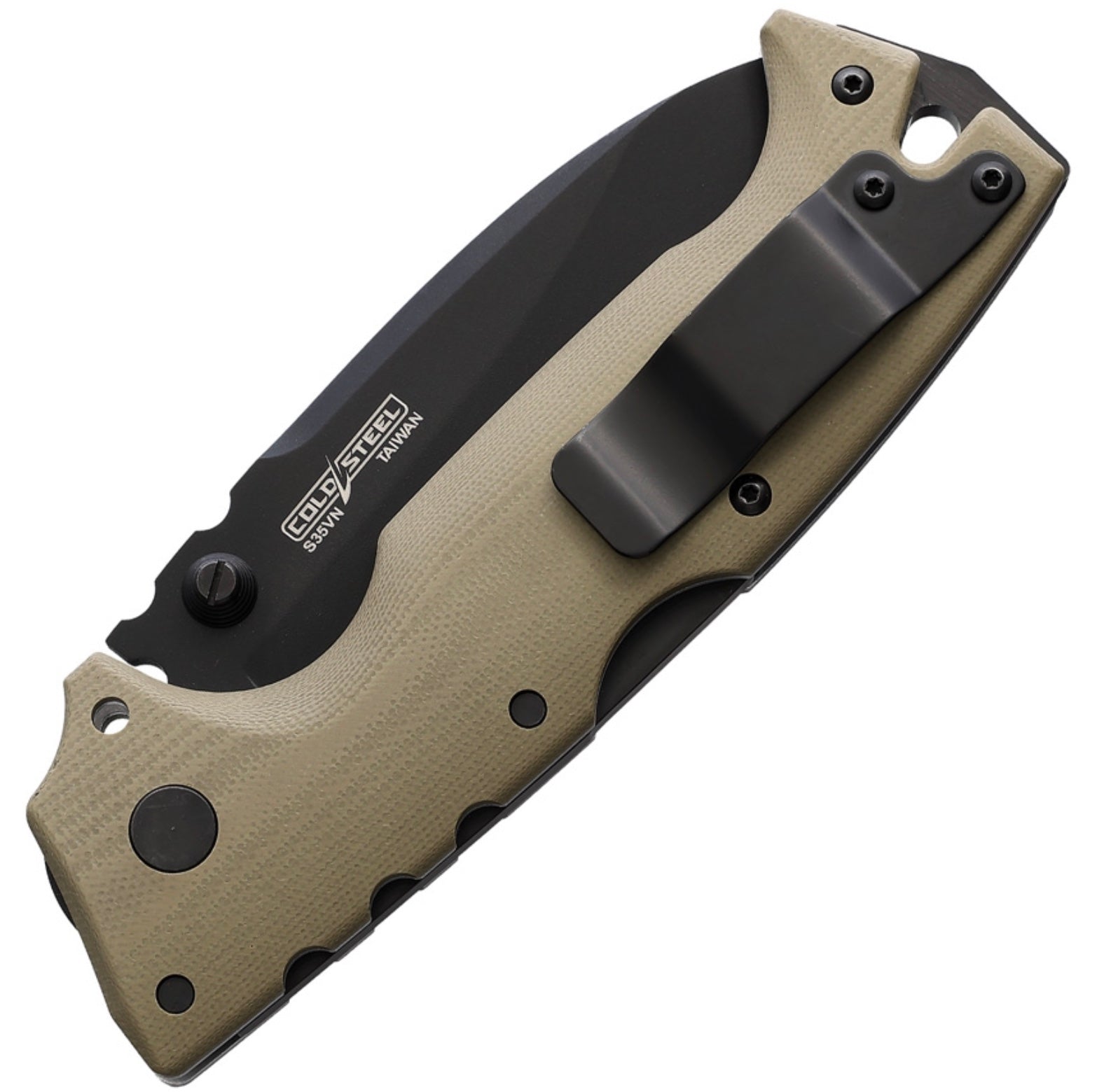 Cold Steel Knives AD-10 FDE G-10 & Black S35VN