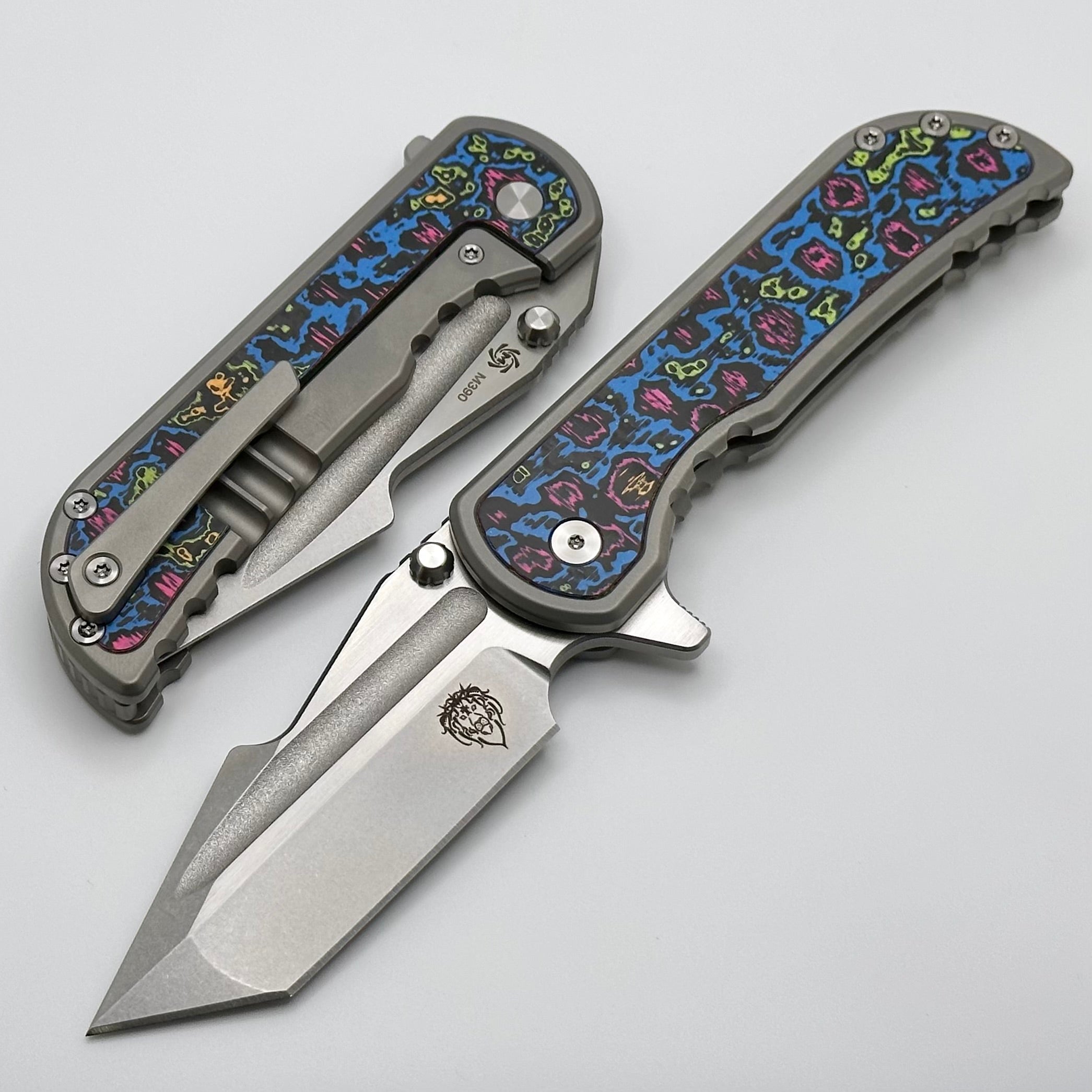 Mechforce Knives Alphahunter Collab Apocalypse w/ 80's Carbon Ceramic Inlays & M390