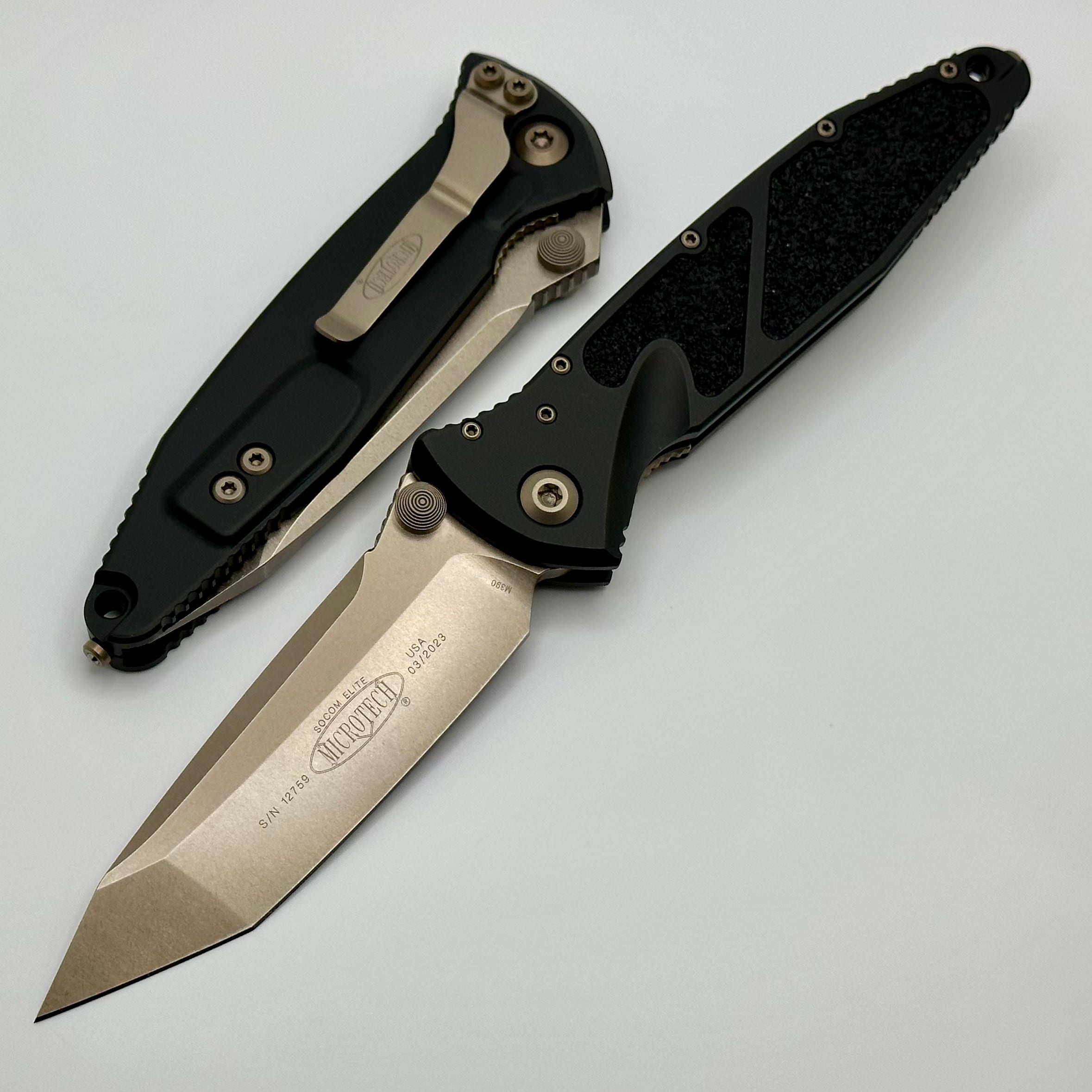 Microtech Socom Elite Tanto Edge Manual Bronze Standard 161-13 ONE PER HOUSEHOLD