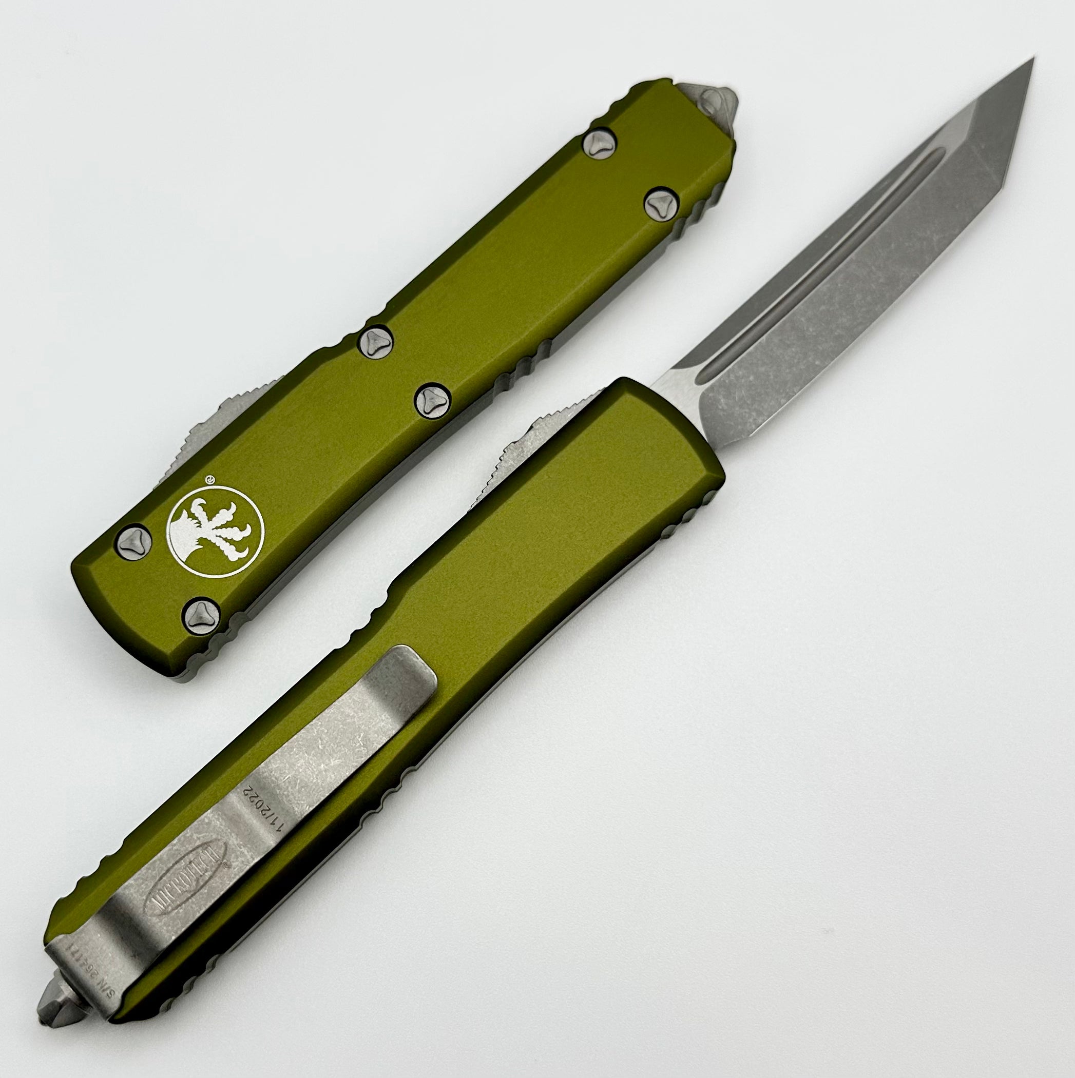 Microtech Ultratech Tanto Apocalyptic Standard & OD Green 123-10APOD