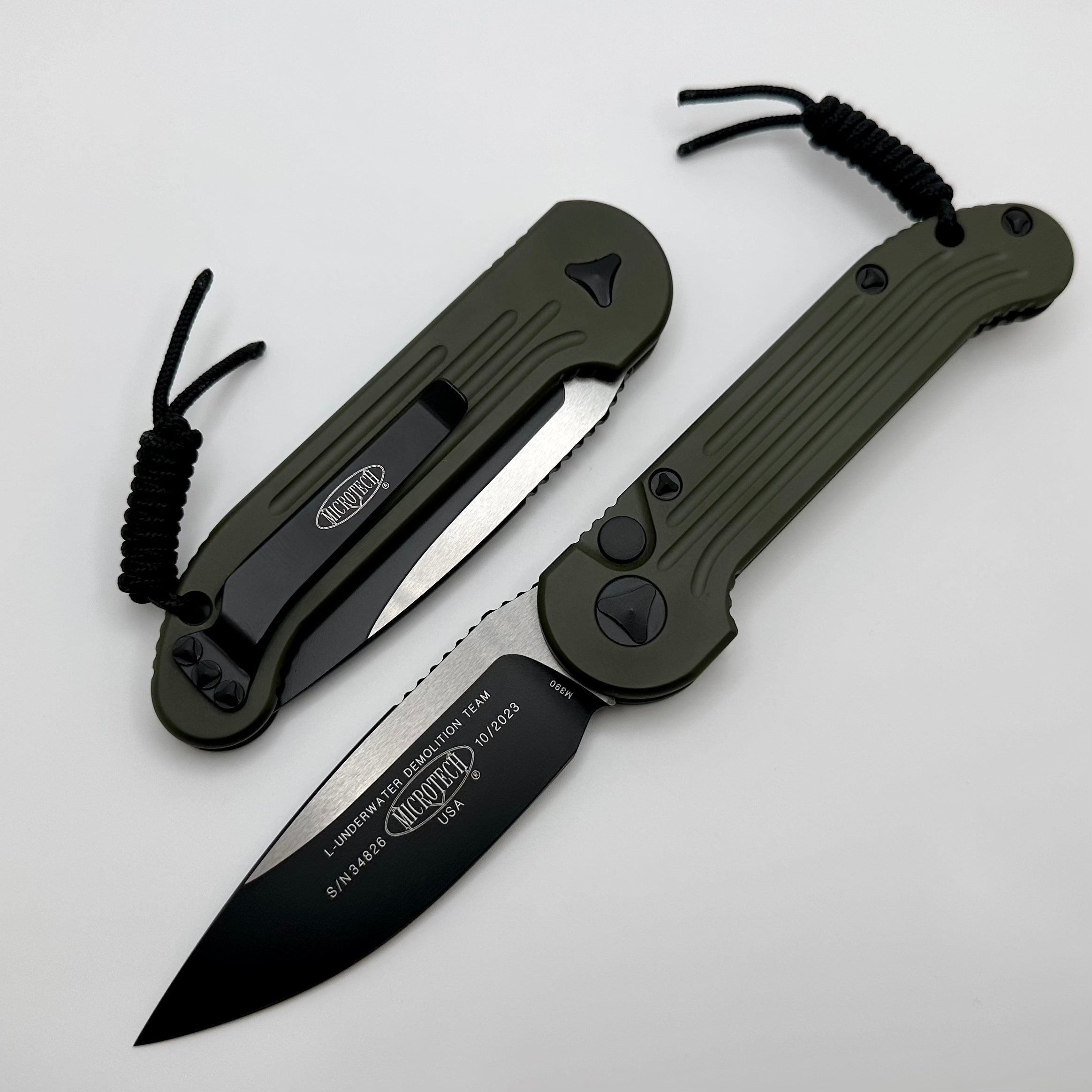 Microtech L.U.D.T OD Green & Black 135-1OD Listing #2