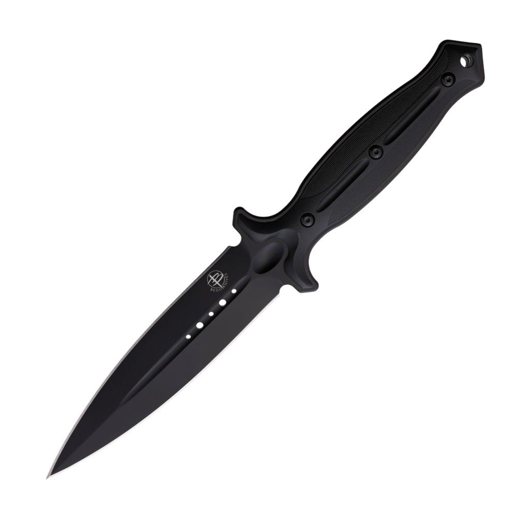 Begg Knives Filoso Dagger Black 1095 Fixed Blade 6