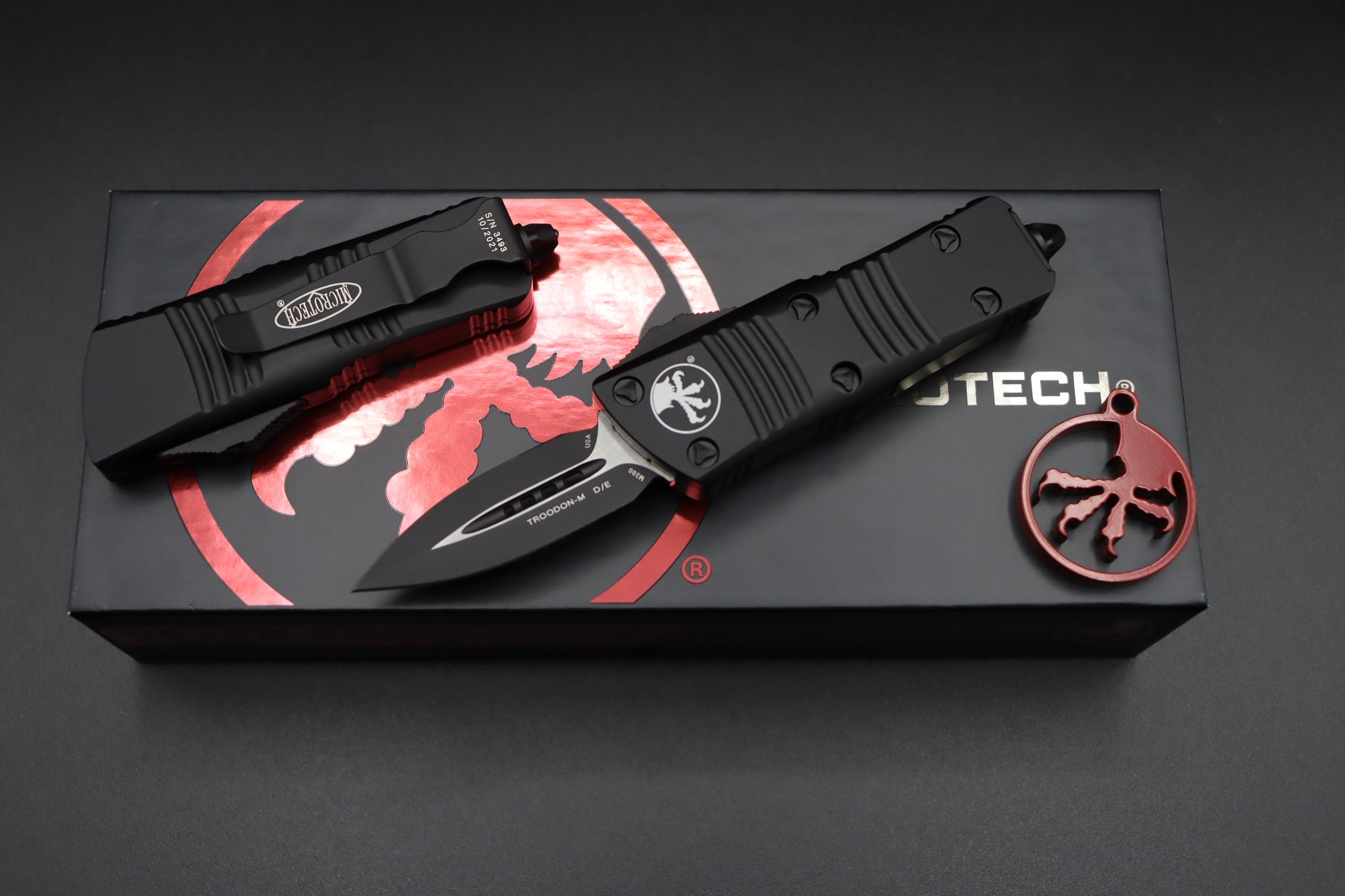 Microtech Mini Troodon D/E Tactical 238-1T