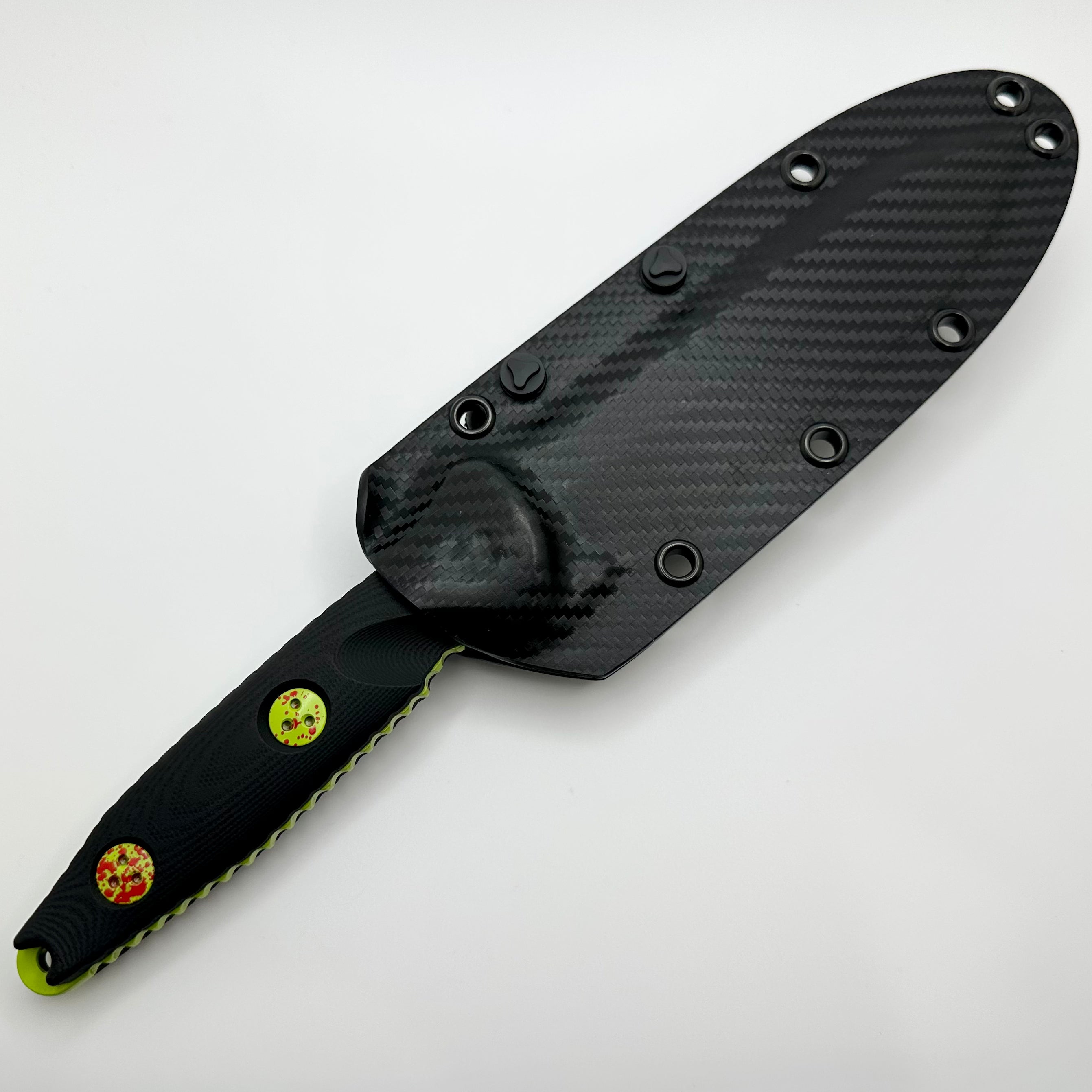 Microtech Socom Alpha Zombie Tech Tanto Full Serrated Fixed Blade 114-3Z