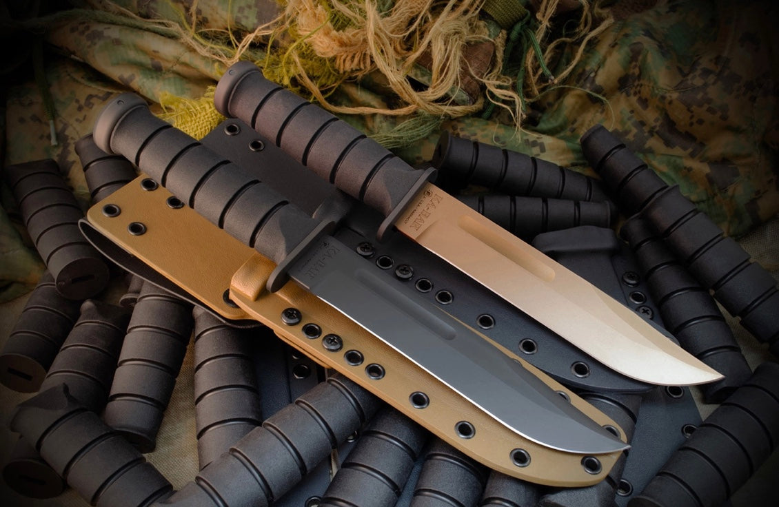 Spartan Blade KA-BAR Fixed Blade MagnaCut & Kraton G