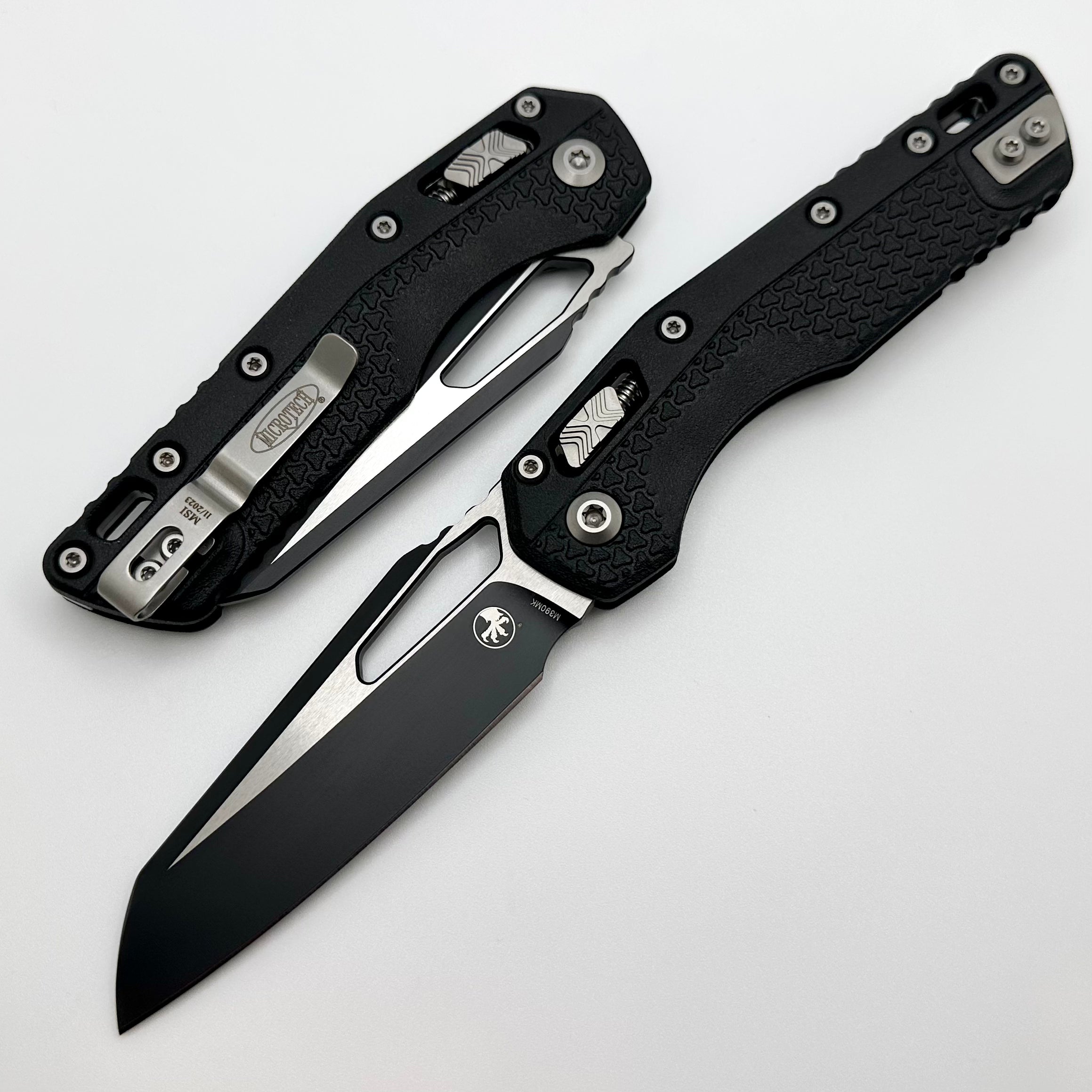 Microtech Knives MSI RAM LOK Black Polymer & Black M390MK 210T-1PMBK