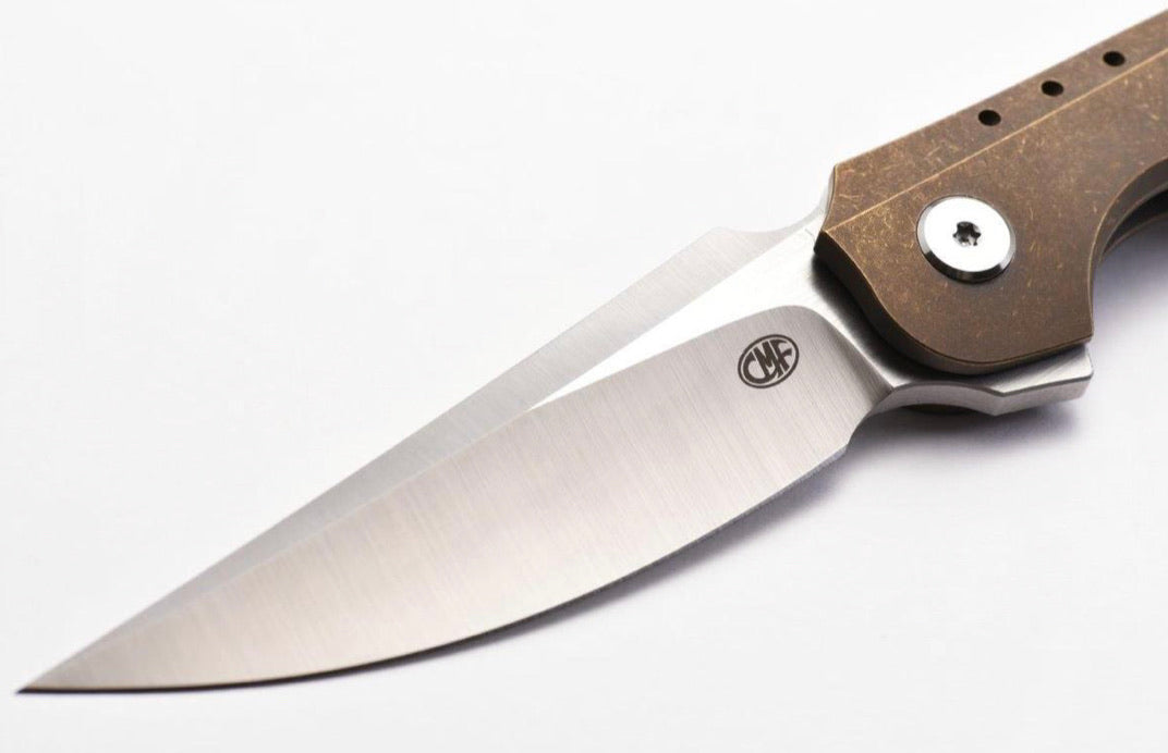 Alliance Designs Bronze Conquest Milled Framelock