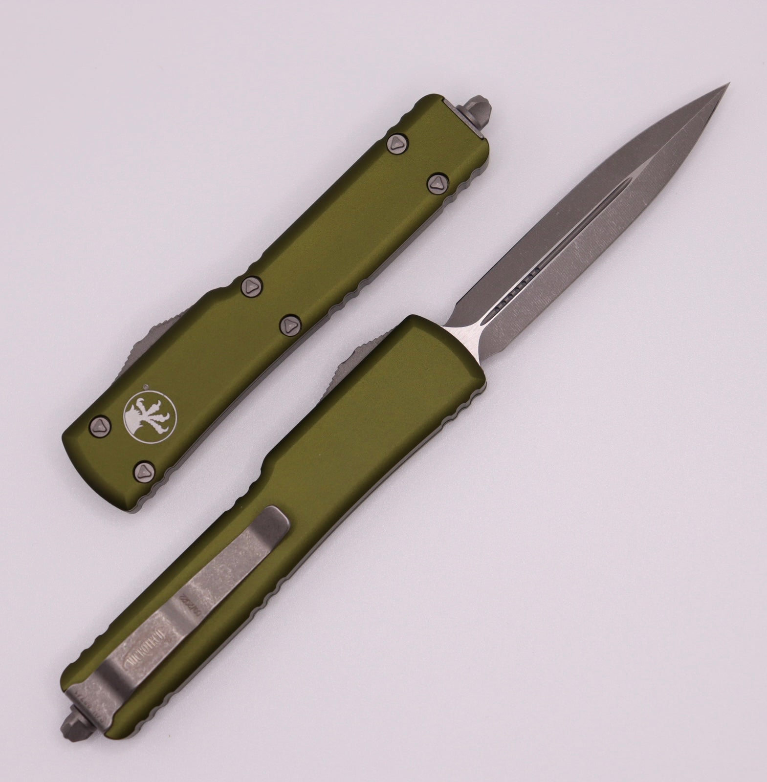 Microtech UTX-70 D/E Apocalyptic Standard & OD Green 147-10APOD