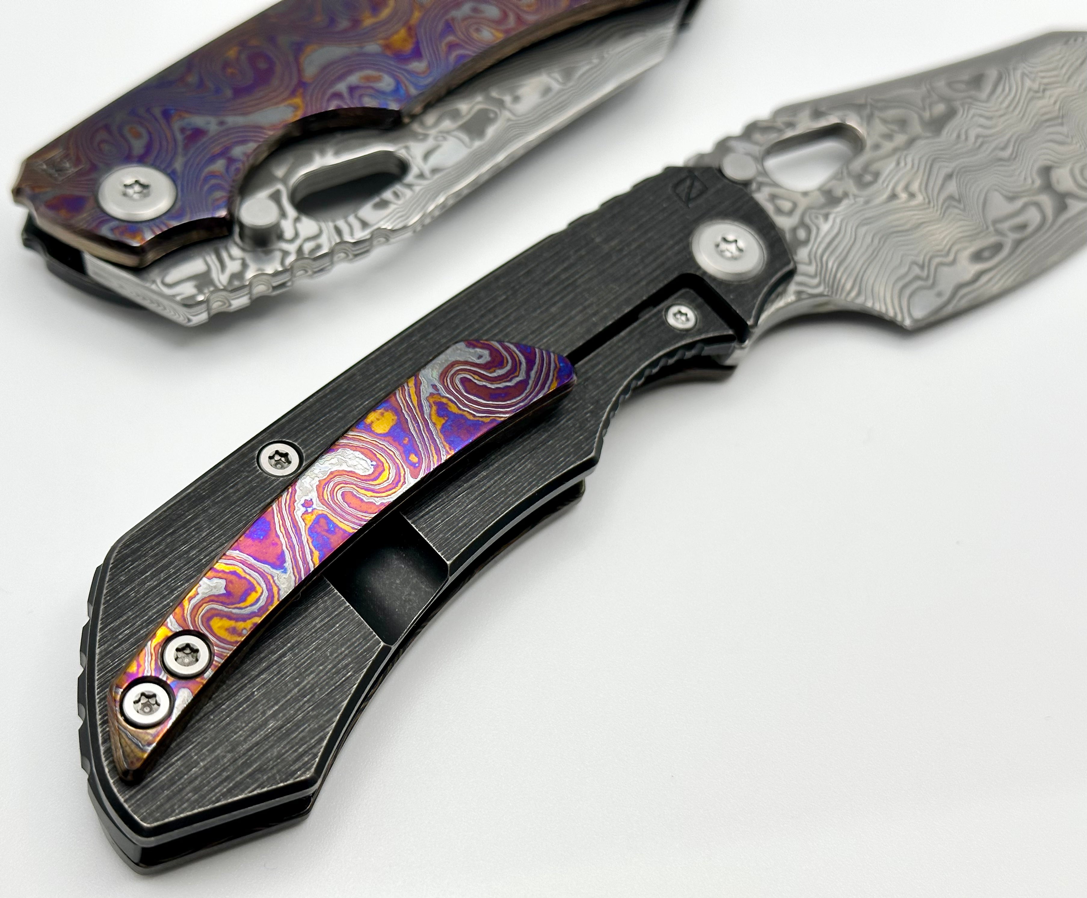 Custom Knife Factory Evo 3.0E ZircuTi w/ Damasteel