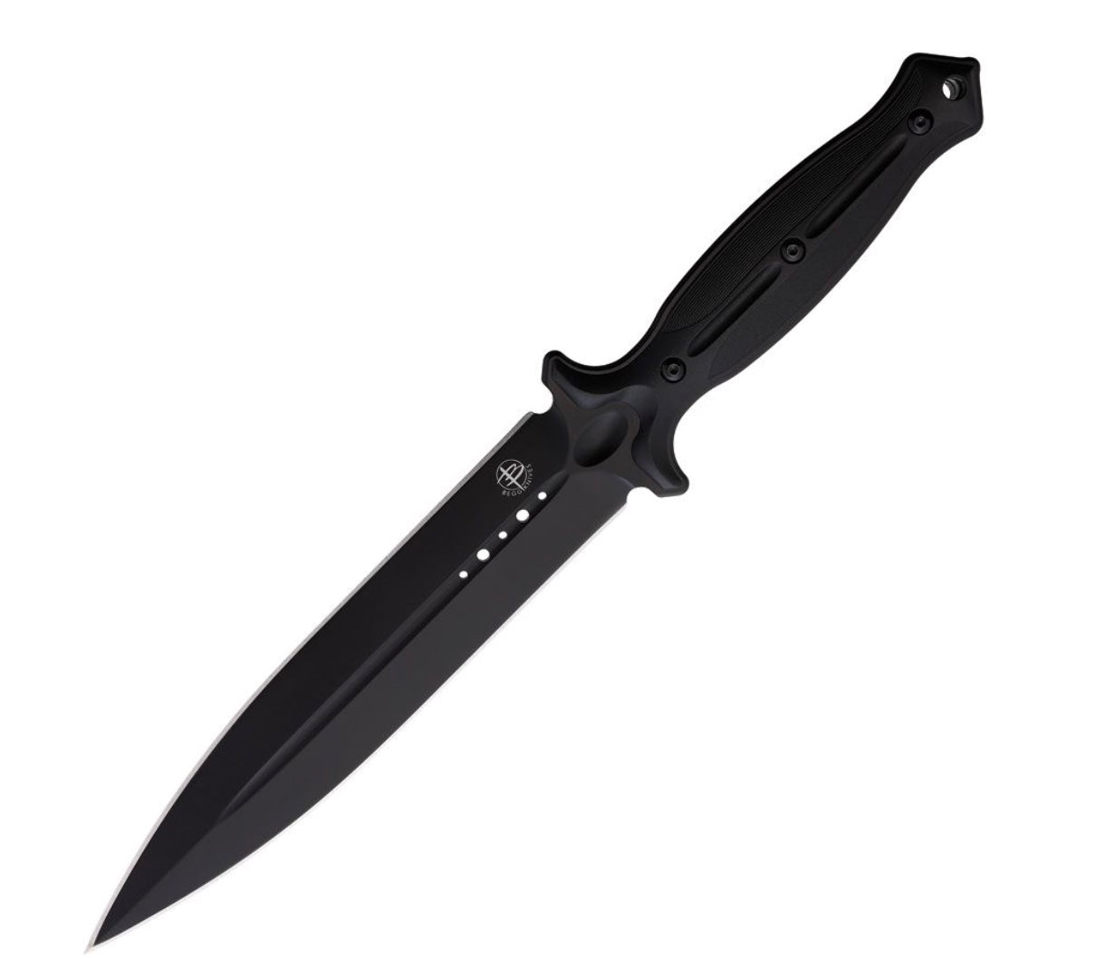 Begg Knives Filoso Dagger Black AUS10A Fixed Blade 8