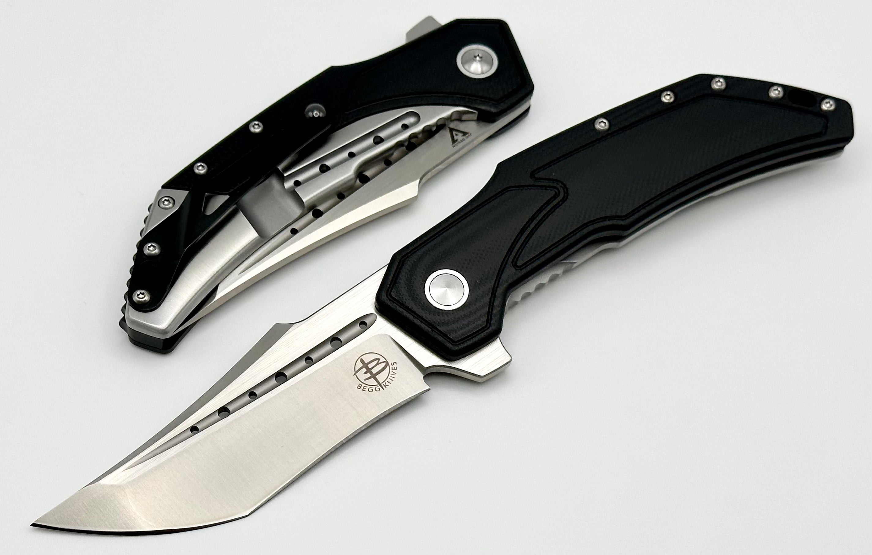 Begg Knives Astio Black G-10 & D2 BG008