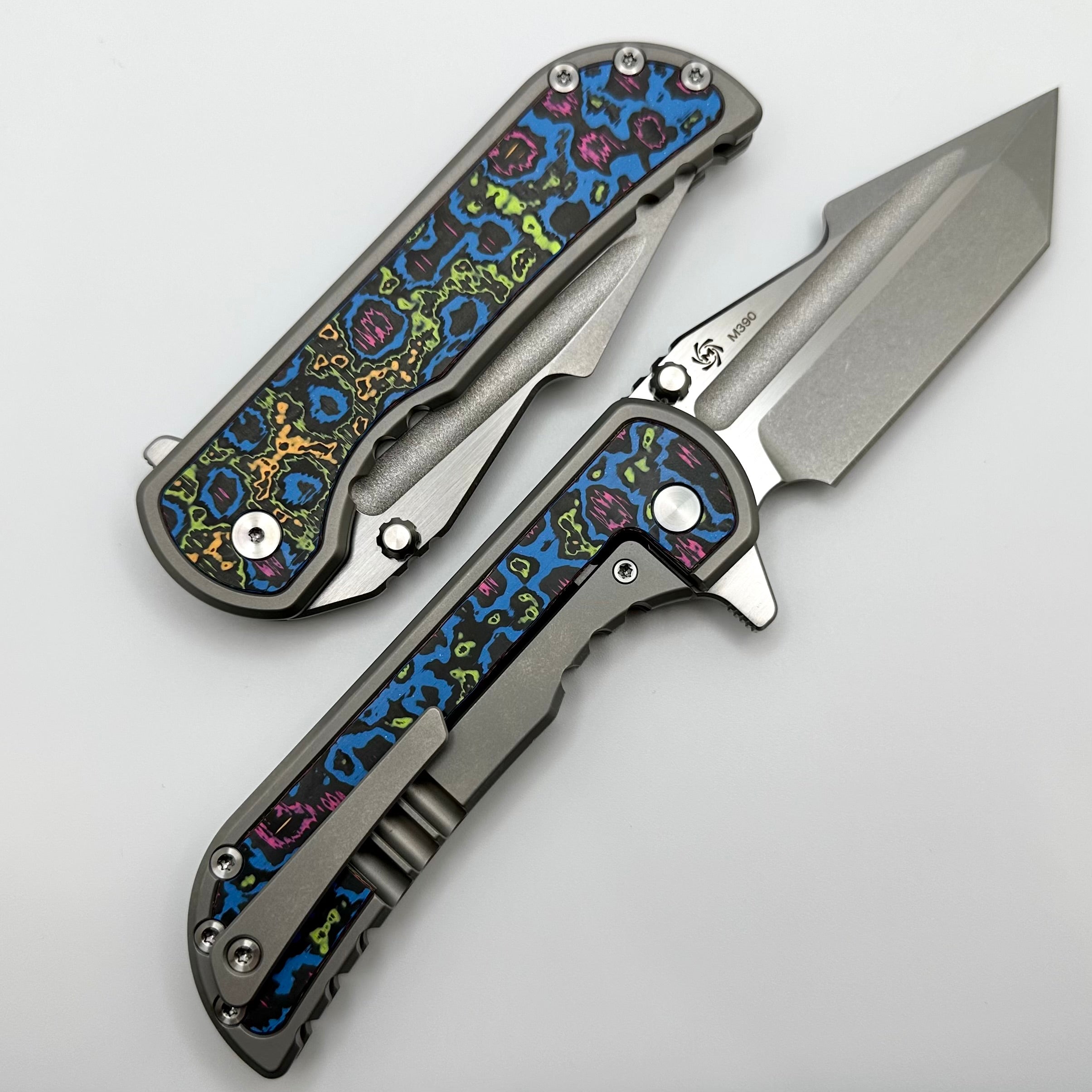 Mechforce Knives Alphahunter Collab Apocalypse w/ 80's Carbon Ceramic Inlays & M390