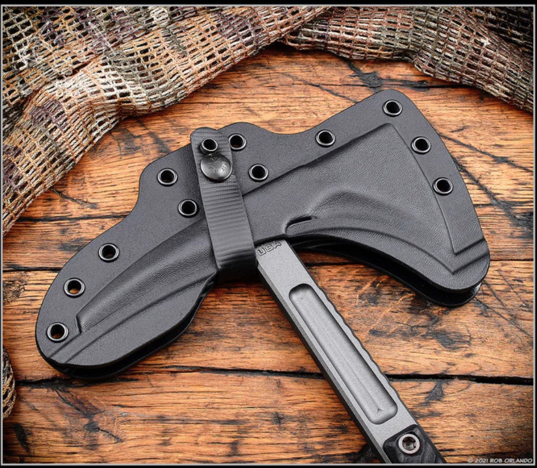 RMJ Tactical Kestrel 13 80CRV2 Tomahawk w/ Hyena Brown G-10