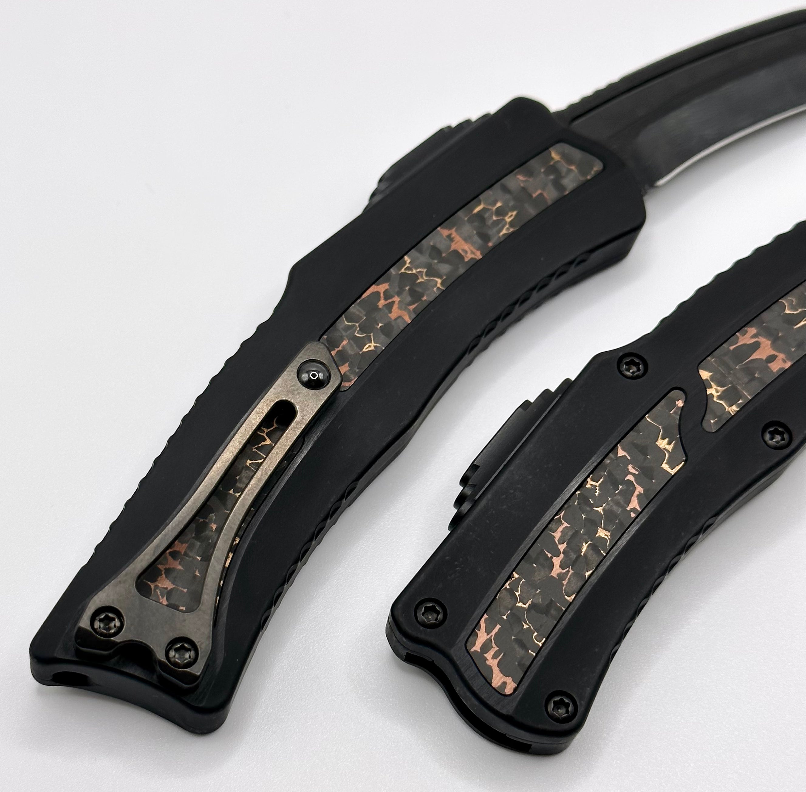 Heretic Custom ROC Vegas Forge DLC & Fat Carbon Snakeskin Inlays