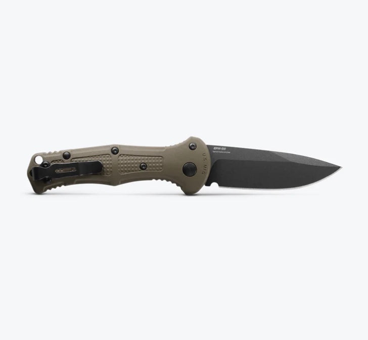 Benchmade Mini Claymore Ranger Green Grivory & Black CPM-D2 9570BK-1