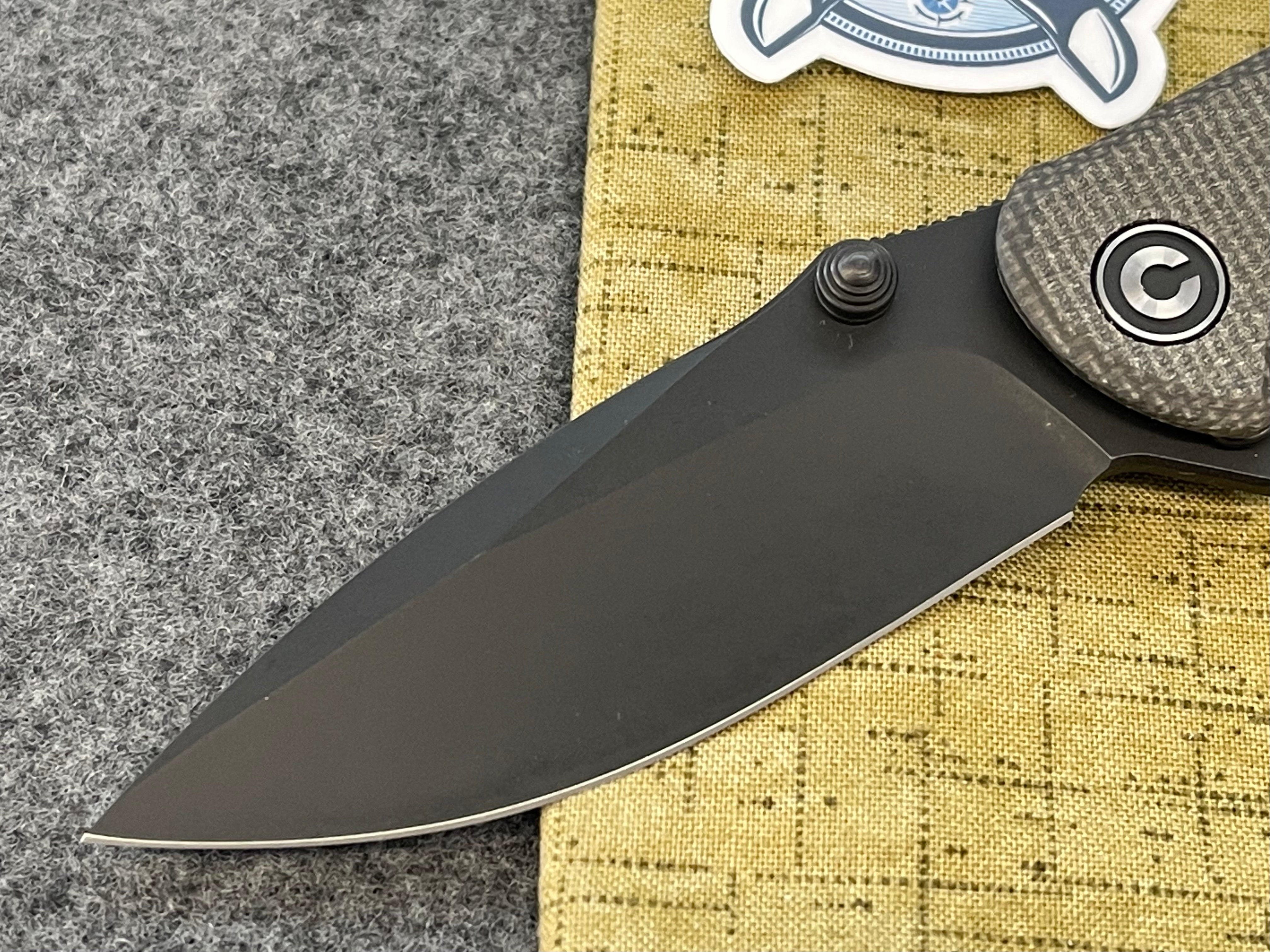 Civivi Pintail Flipper Dark Green Micarta 2020C