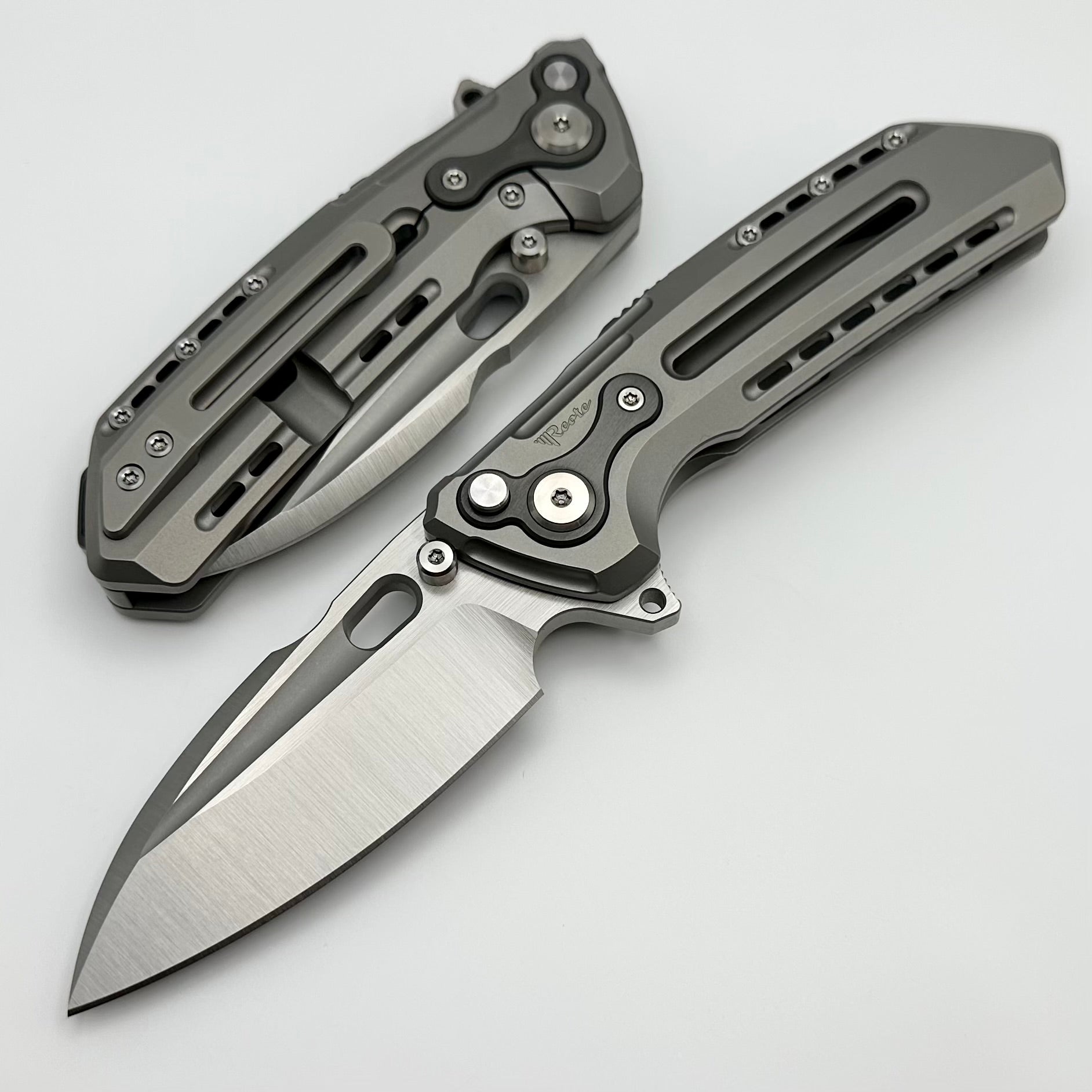 Reate T6000 Titanium w/ Zirconium Inlays/Backspacer & M390