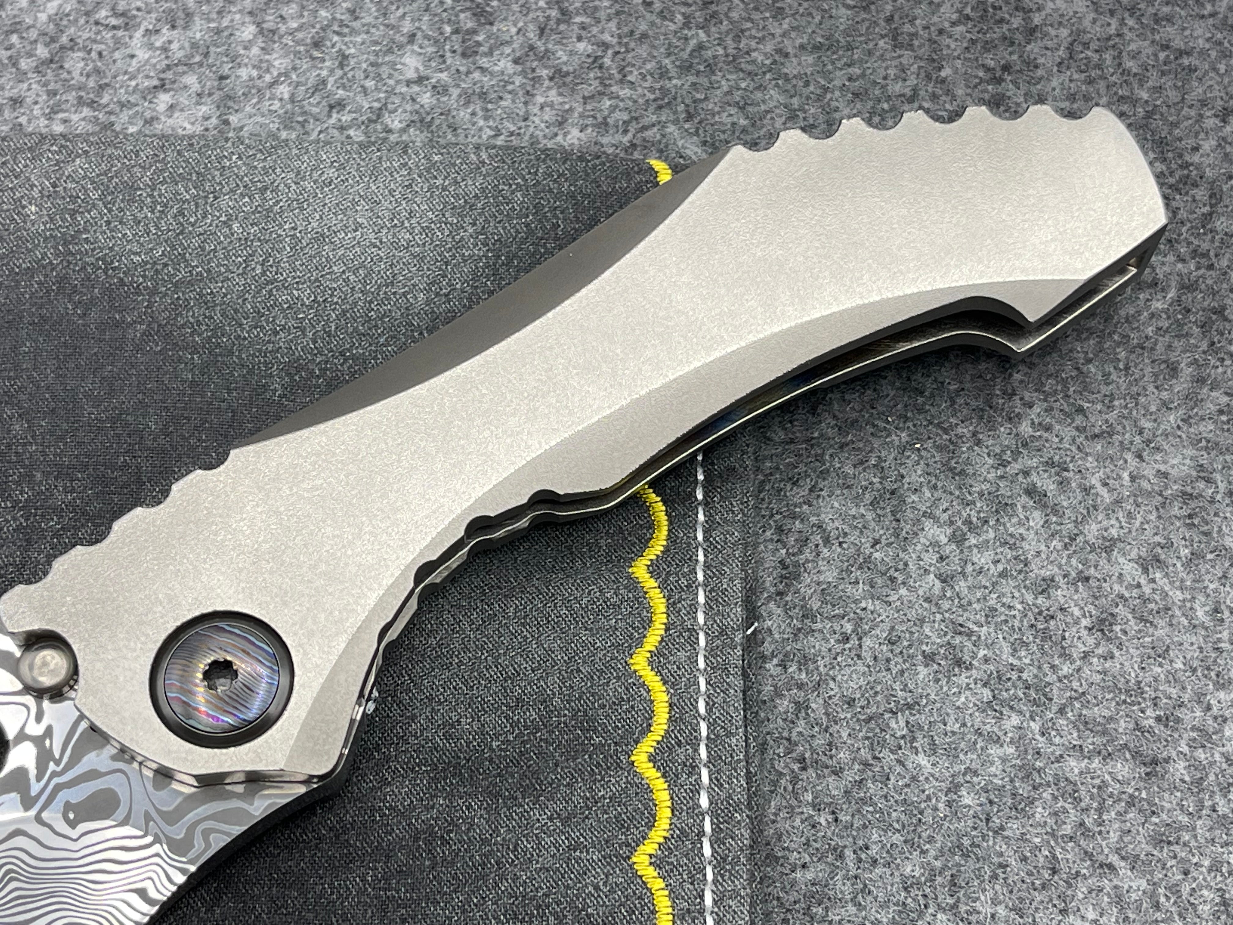 Dalibor Bergam Custom Oberon Damasteel Daltanium